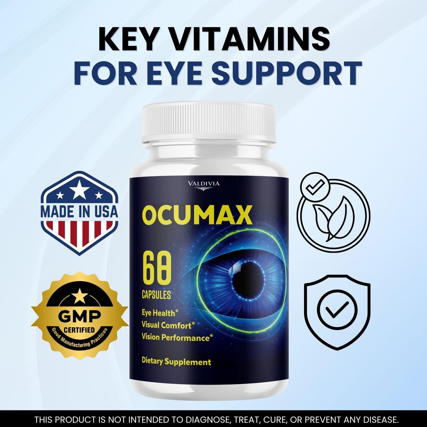 Valdivia OcuMax Capsule 60 Count