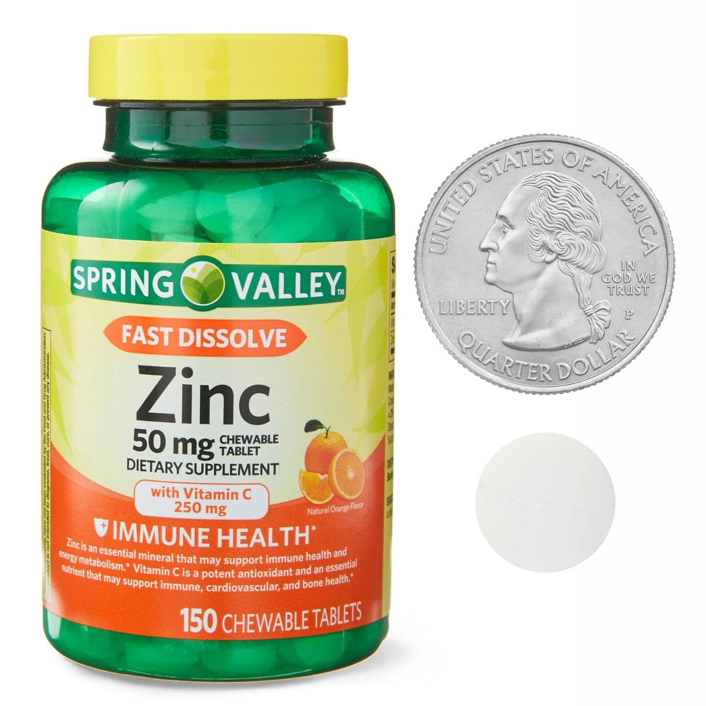 Generic Zinc with Vitamin C 50mg Capsule 150