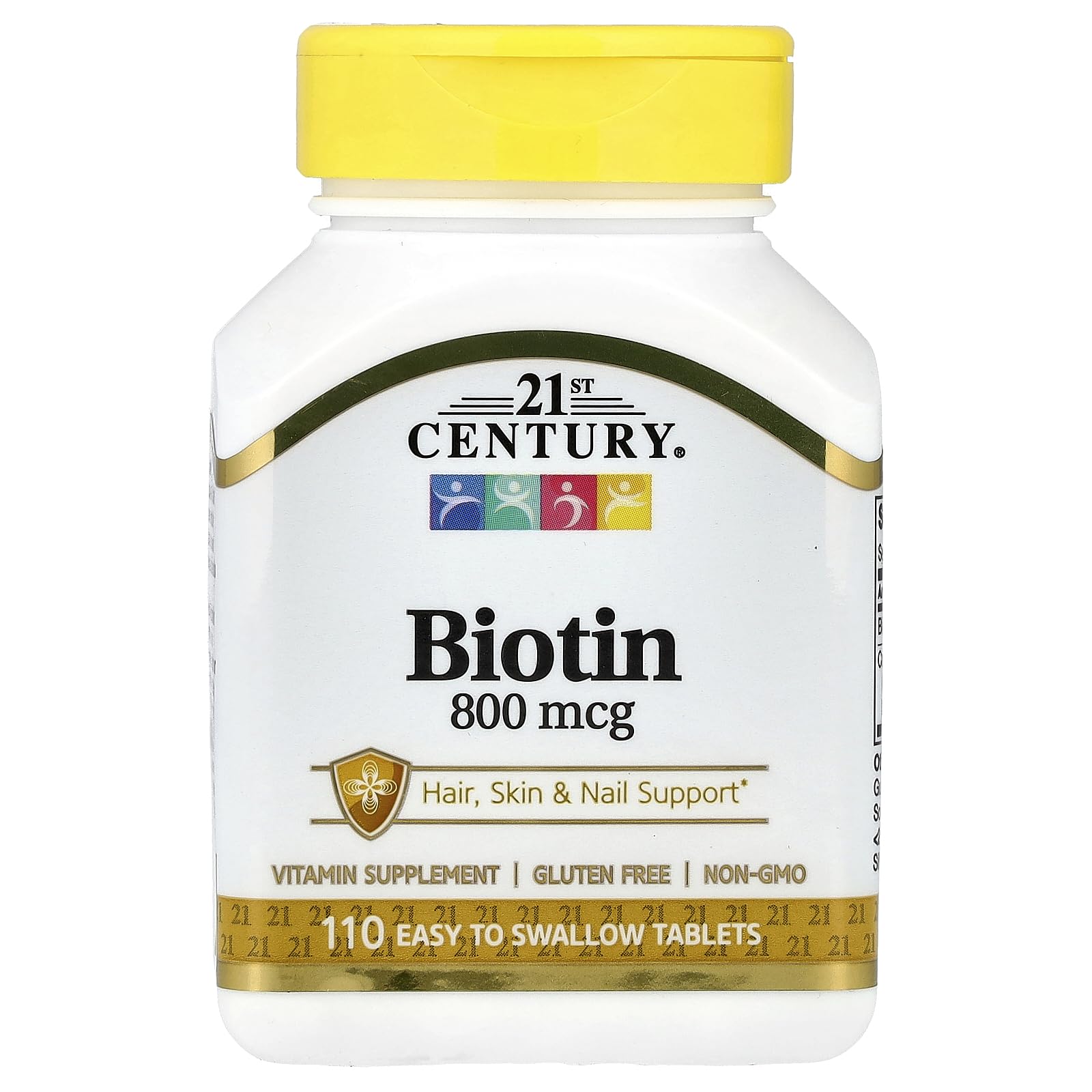 SMART MONKEY TECHNOLOGIES Biotin 800 mcg Tablet, 110 Tablets