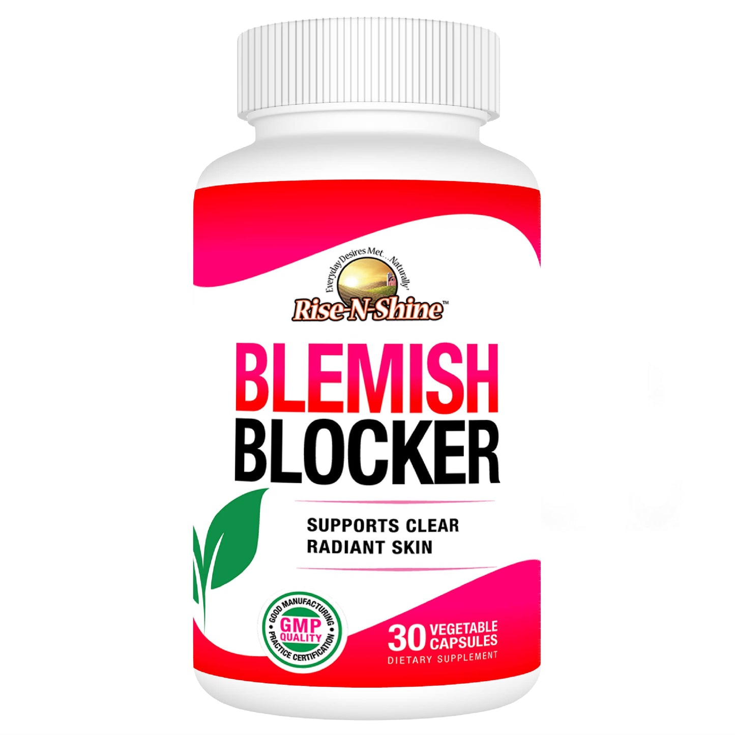Rise-N-Shine Blemish Blocker Skin Clearing Supplement Capsule 30 Count