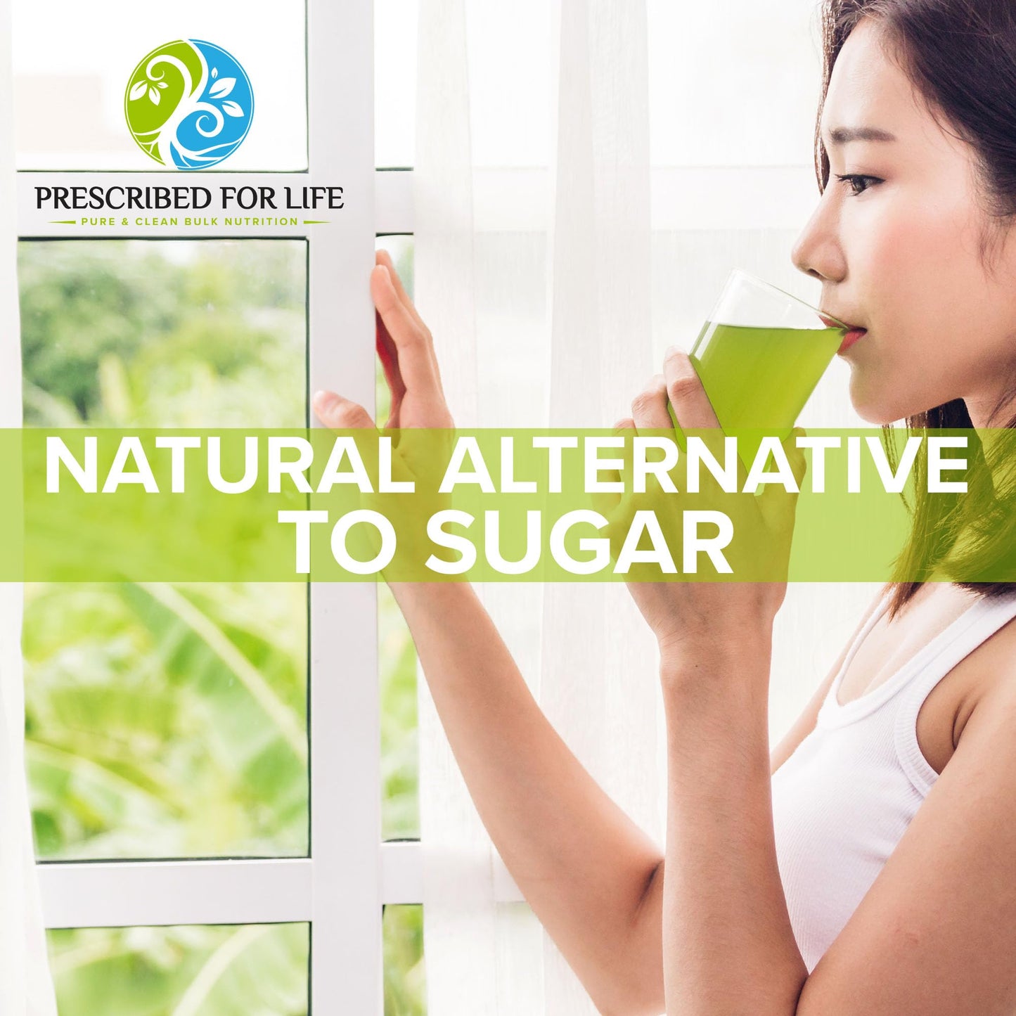 Prescribed For Life Stevia Powder, 35.27 oz, 300X Concentrate Reb A, Pharmaceutical Grade Leaf Extract