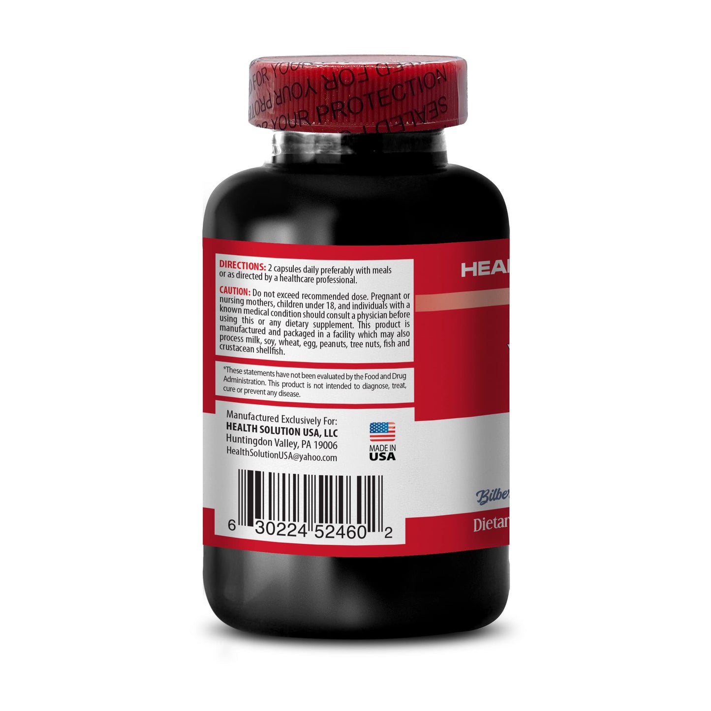 Health Solution Prime Eye Care Vitamins - Maximum Vision Support, 120 Capsules