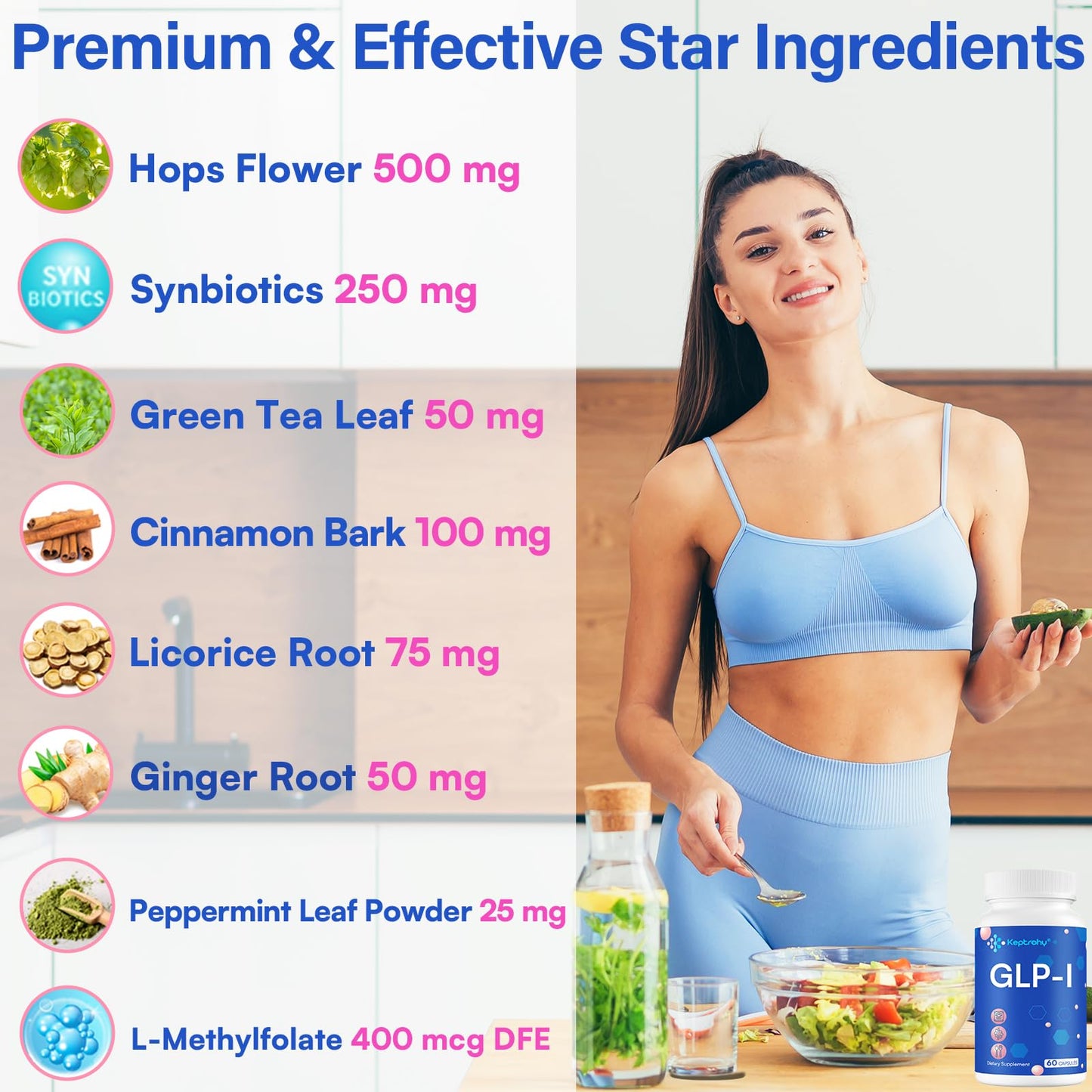 Keptrohy Probiotic for Women and Men Capsule 120 Capsules