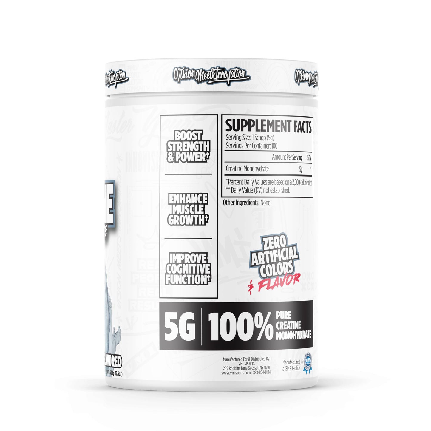 VMI Sports Creatine Monohydrate Powder 17.6 oz