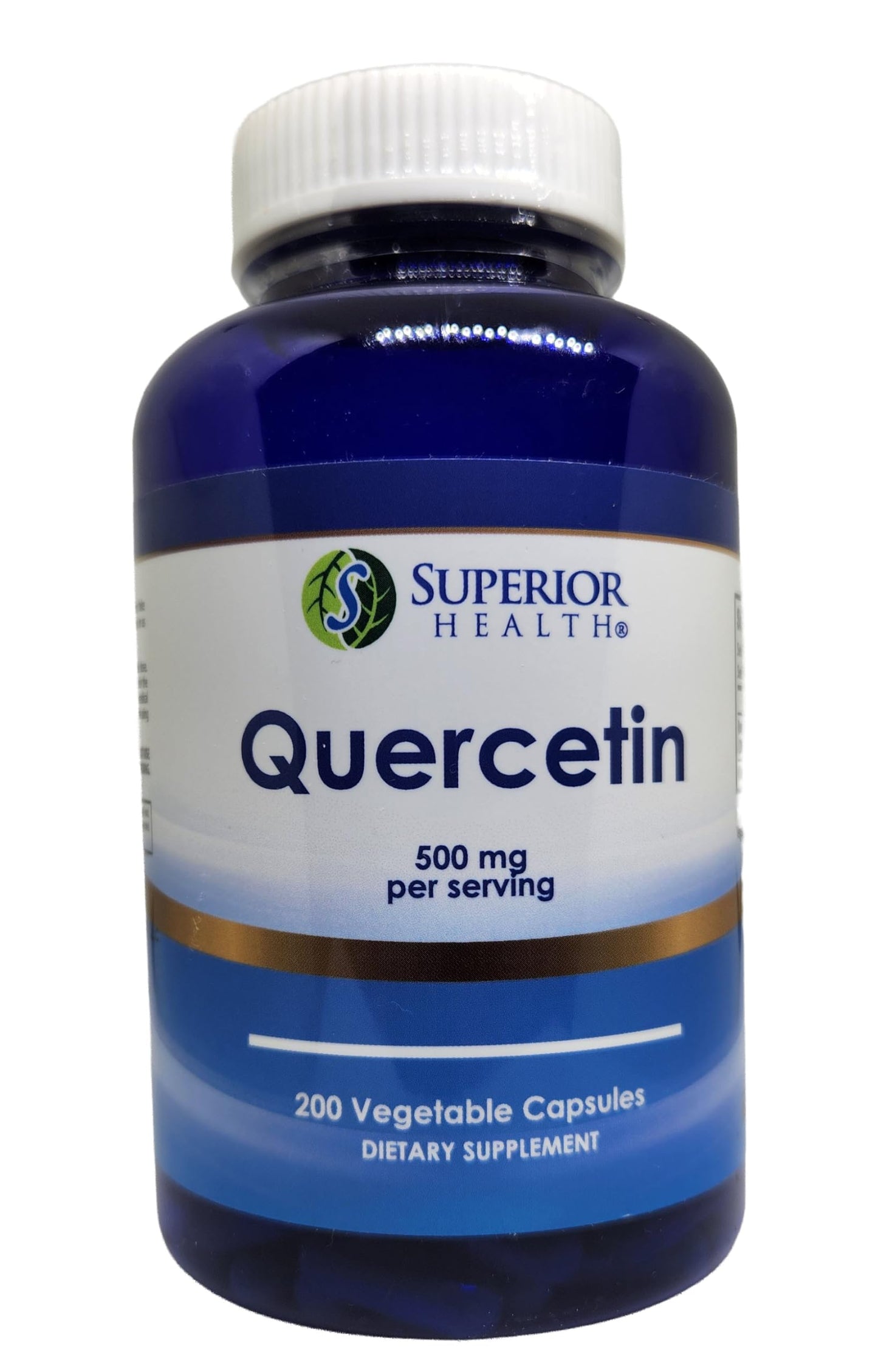 S SUPERIOR HEALTH Quercetin 500mg Supplement Capsule, 200 Count