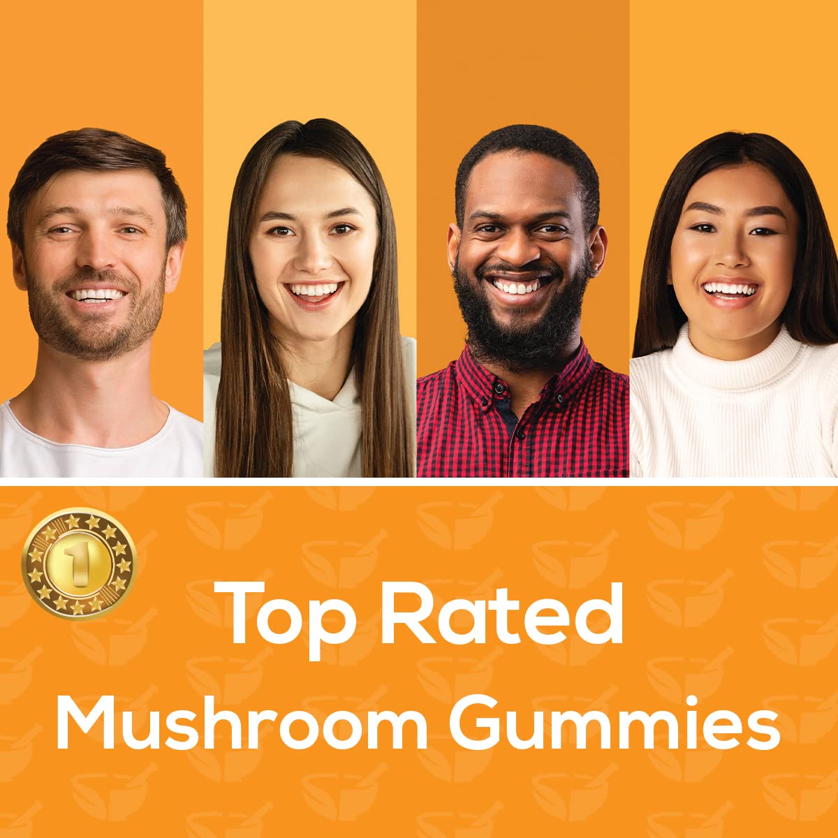 Safer Products Multi Mushroom Gummies 7 Blend Gummy 60 Count