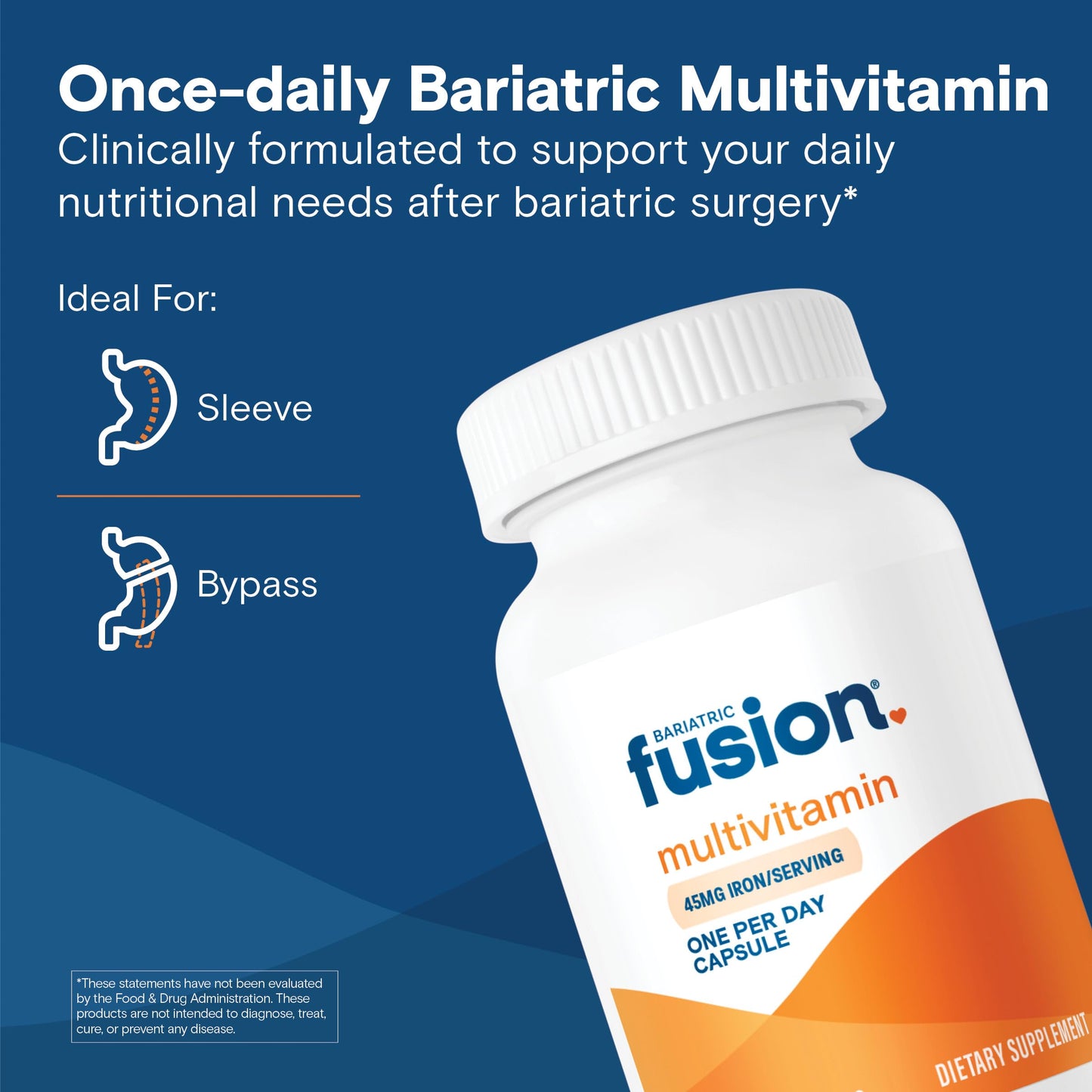 Bariatric Fusion Multivitamin with Iron Capsule 30 Count