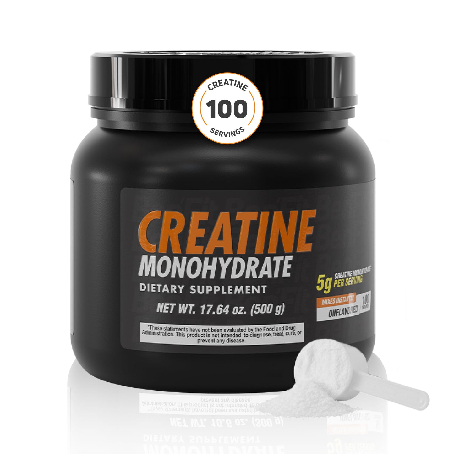 HEALTHY SPORTS Creatine Monohydrate Powder 17.64 oz