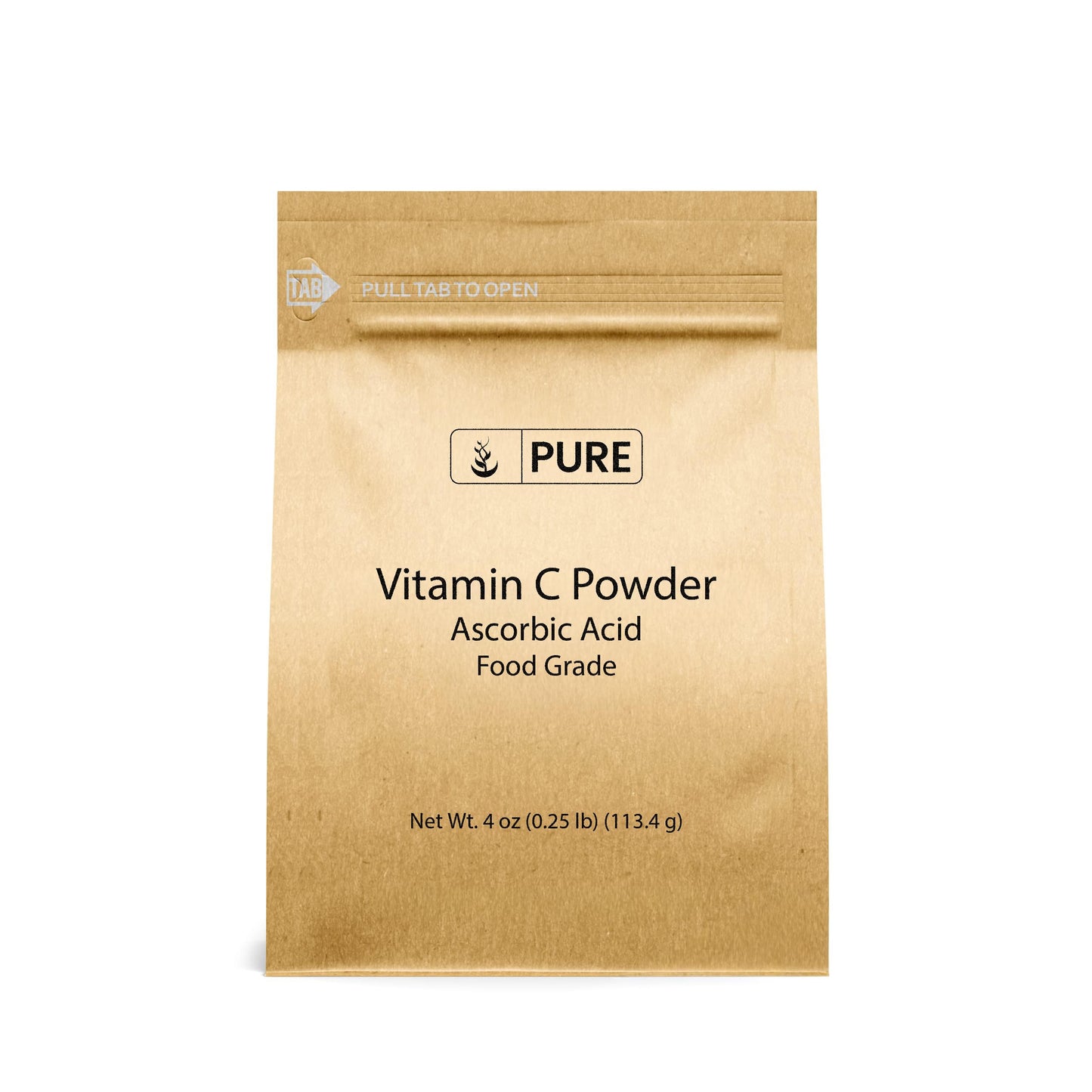 PURE ORIGINAL INGREDIENTS Vitamin C Powder, 4 oz