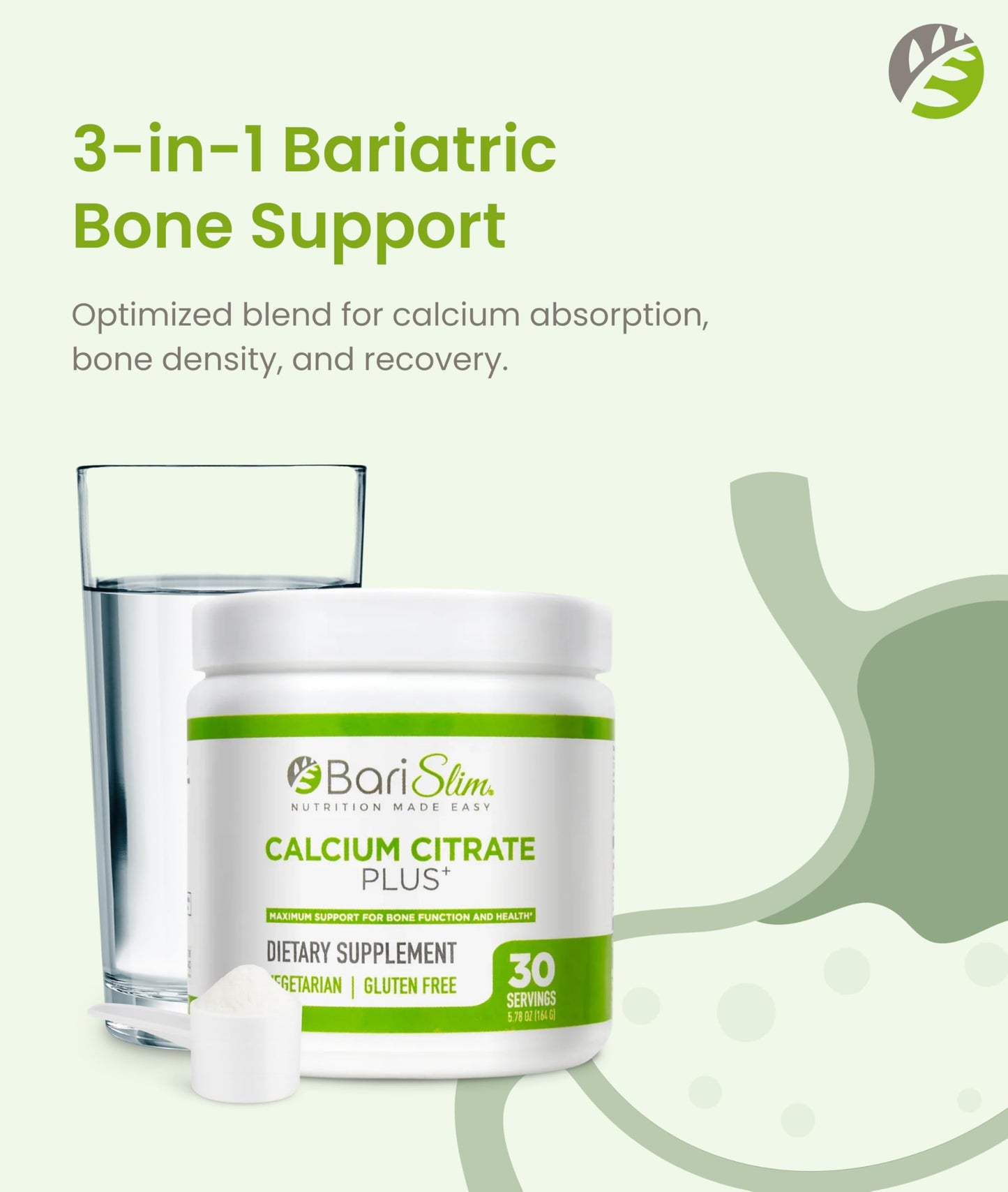 BariSlim Bariatric Calcium Citrate Plus Capsule 30 Count