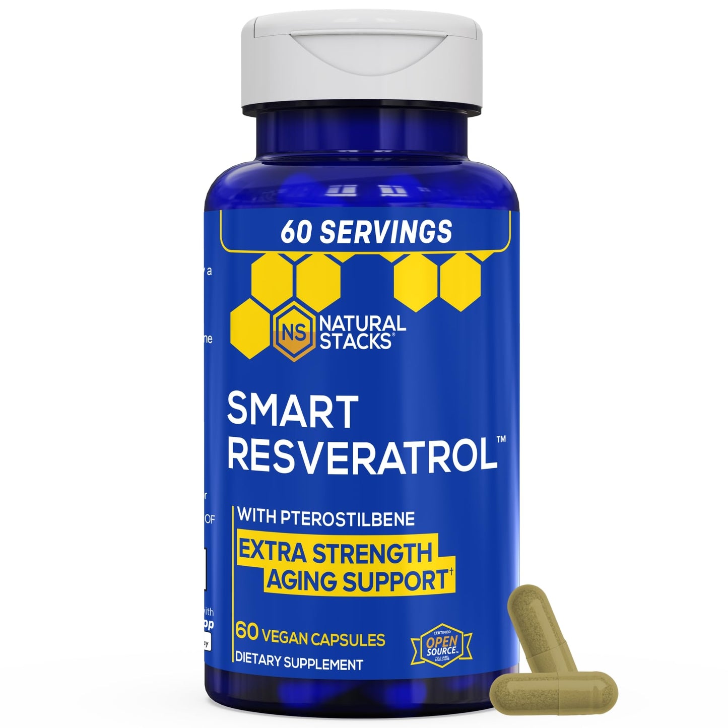Natural Stacks NeuroLife & Resveratrol Supplement Bundle Capsules 120