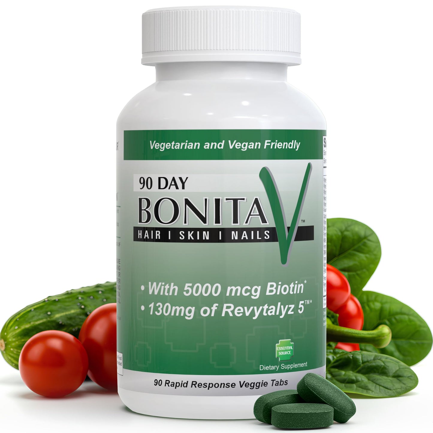 Essential Source Biotin 5000 mcg Tablets, 90 Tablets