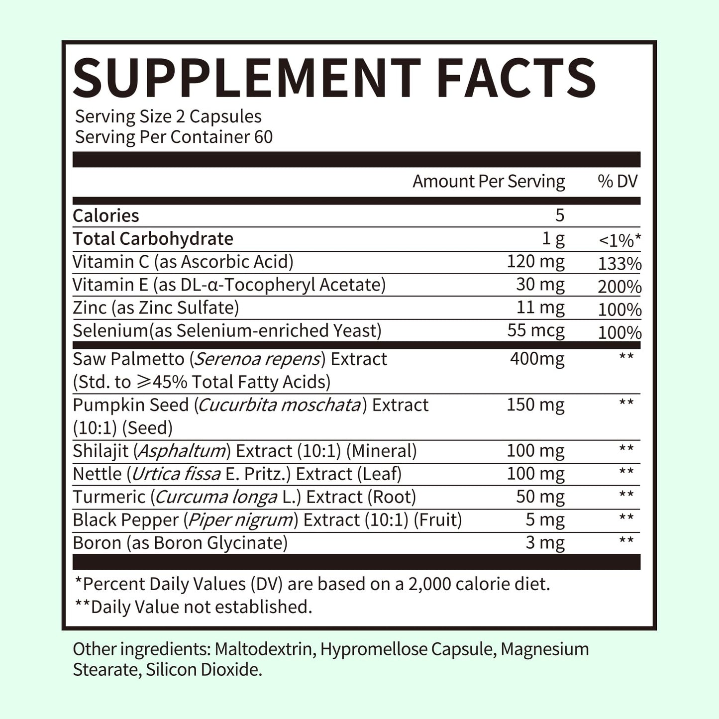 iMATCHME Saw Palmetto for Men Prostate Health Supplement to Promote Urinary Tract Function - with Pumpkin Seed Oil & Shilajit - 808mg Per Serving - DHT Blocker Hair Vitamin - Vegan, Non-GMO, 120 Capsules