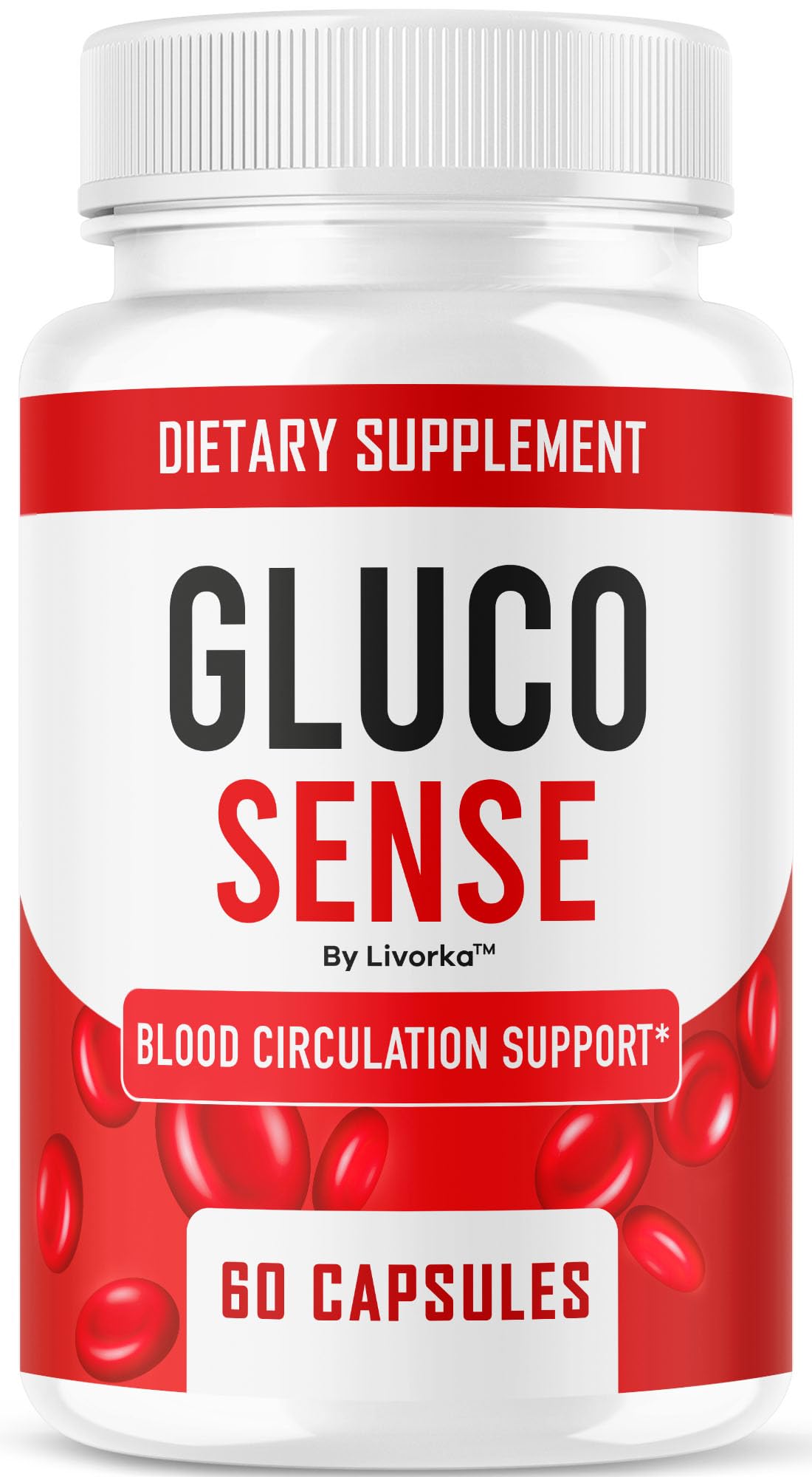 LIVORKA GlucoSense Capsules, 60 Count