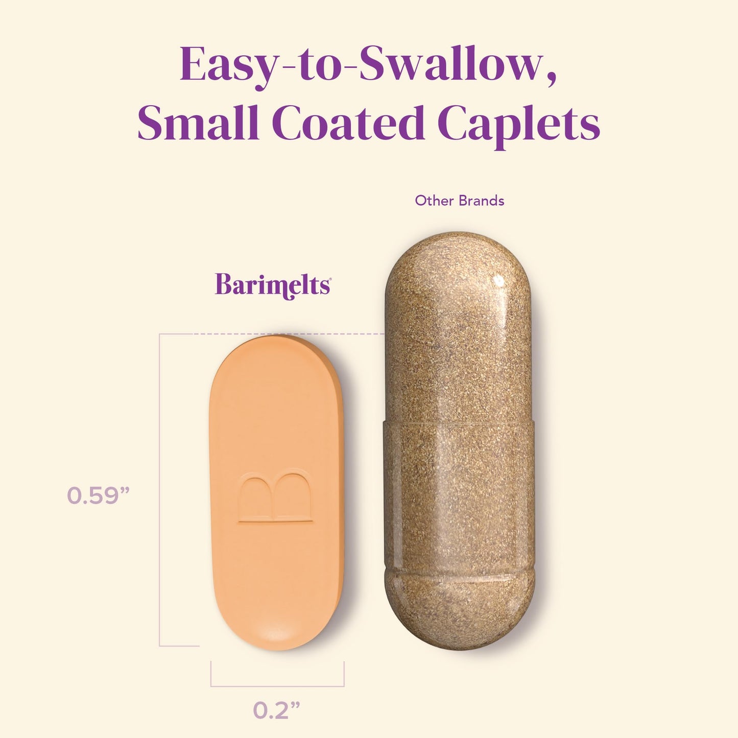 BariMelts HMB Muscle Shield for GLP-1 Users and Bariatric Patients 90 Caplets