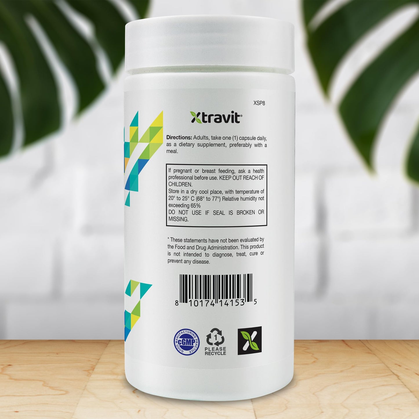 Xtravit NAC N-Acetyl L-Cysteine Supplement, 180 Capsules