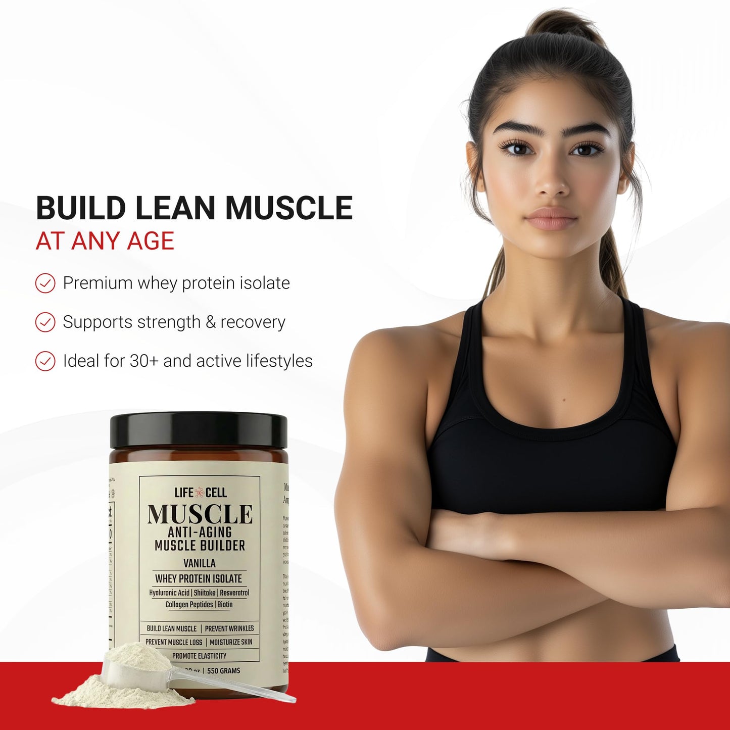 LifeCell Whey Protein Powder 550 g
