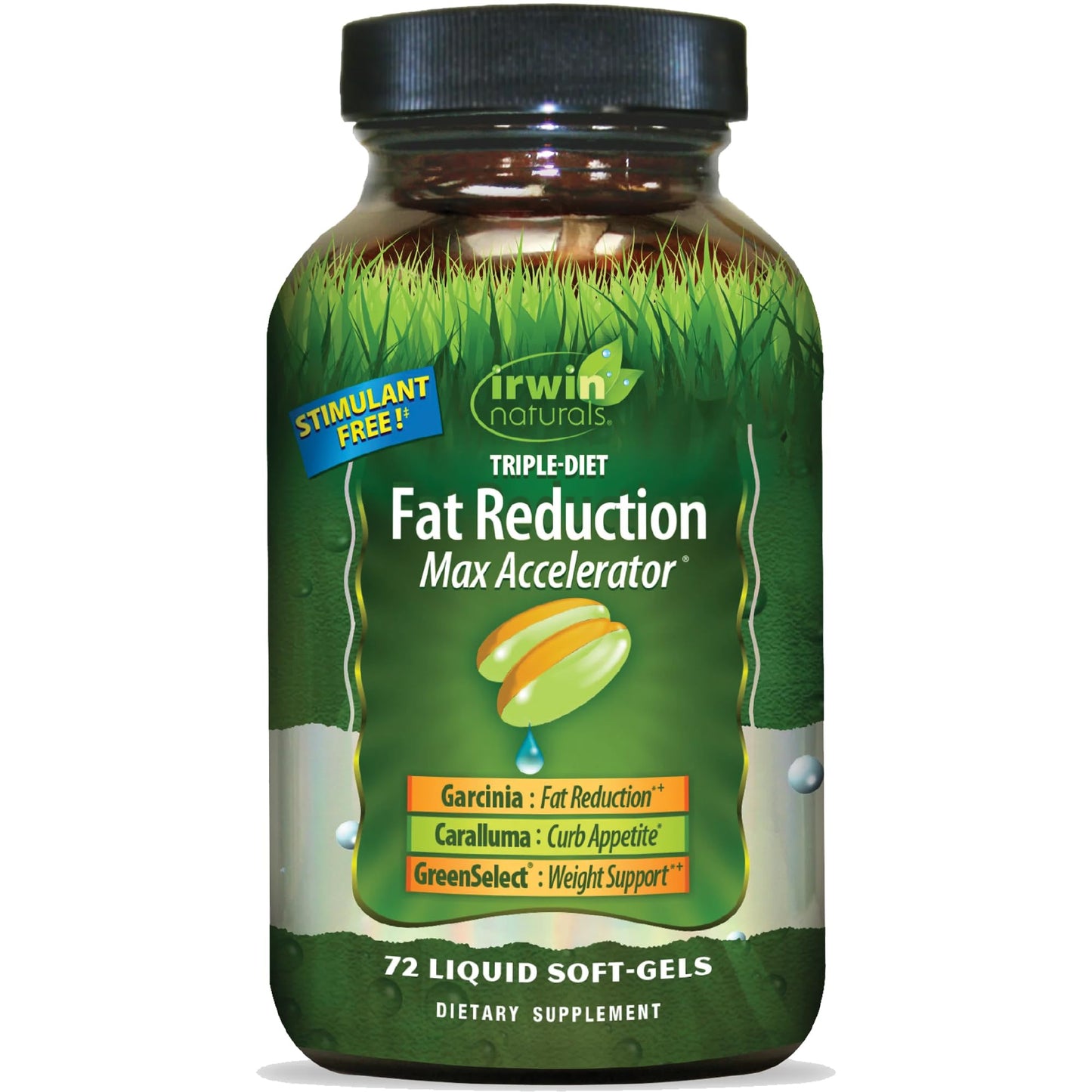 Irwin Naturals Triple-Diet Fat Reduction Max Accelerator Softgel, 1 Count