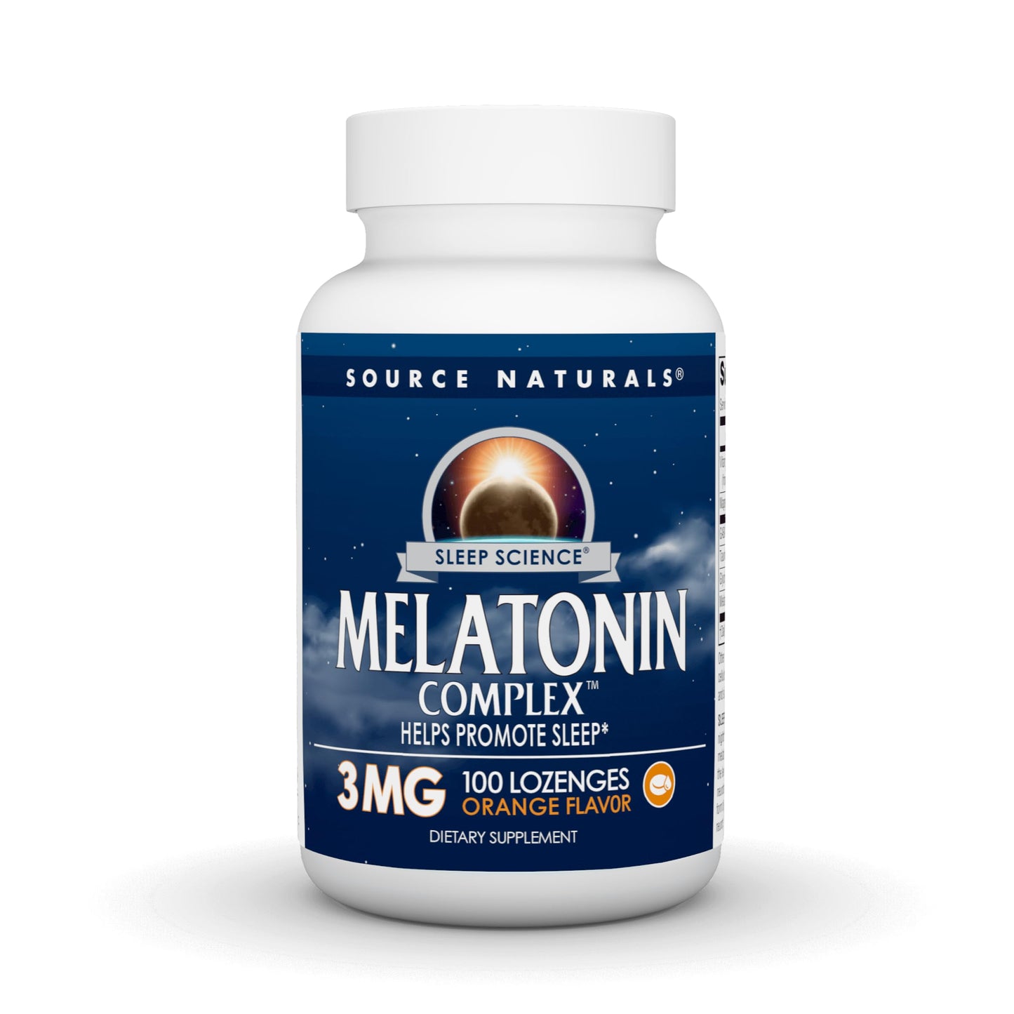 Source Naturals Melatonin Complex Lozenges 100
