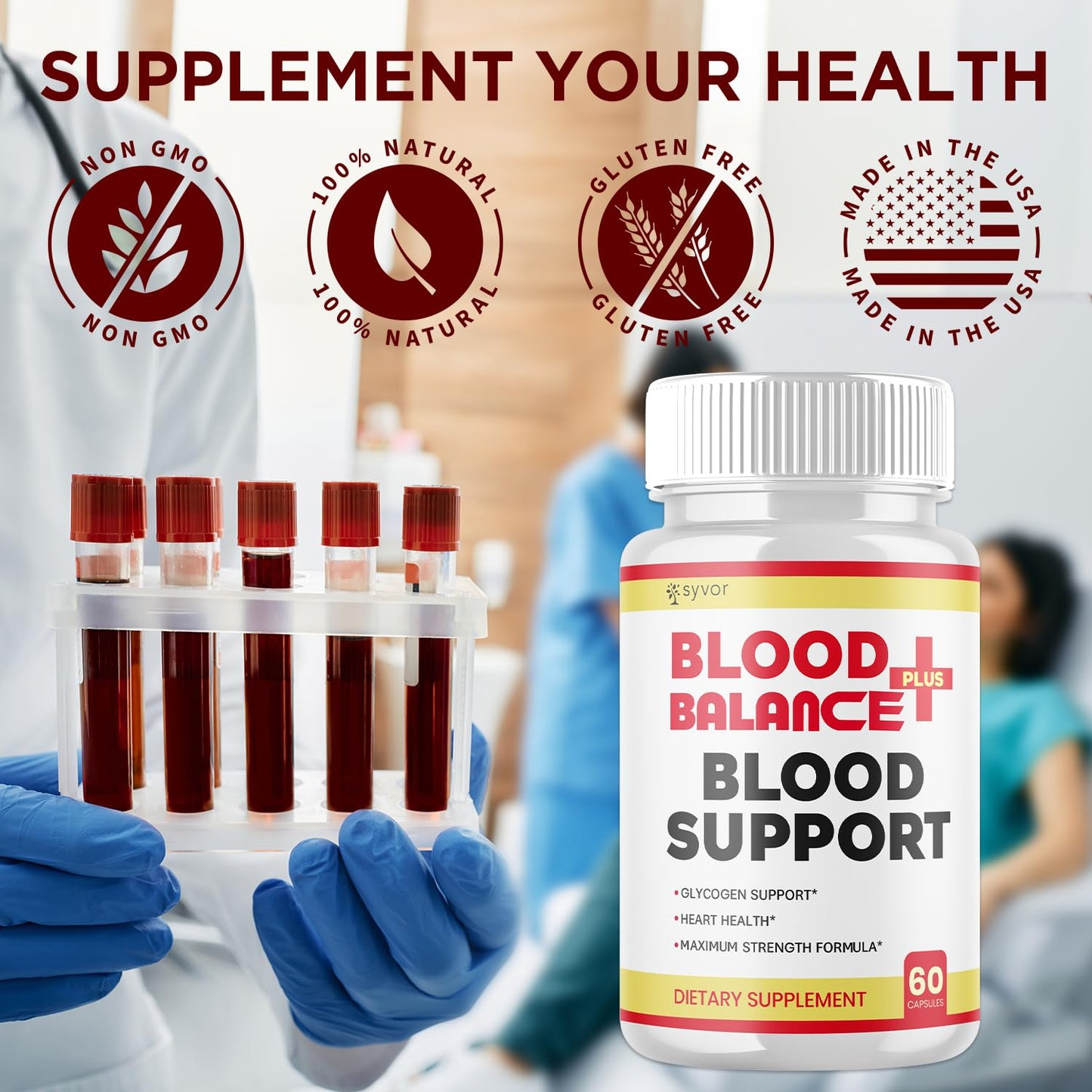 Syvor Blood Balance Plus Capsules, 300 Capsules