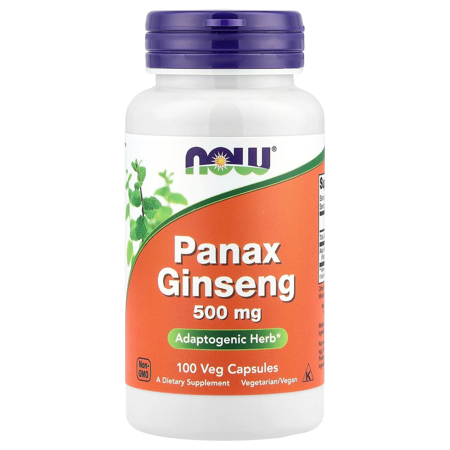 NOW Foods Panax Ginseng Extract Capsules 100