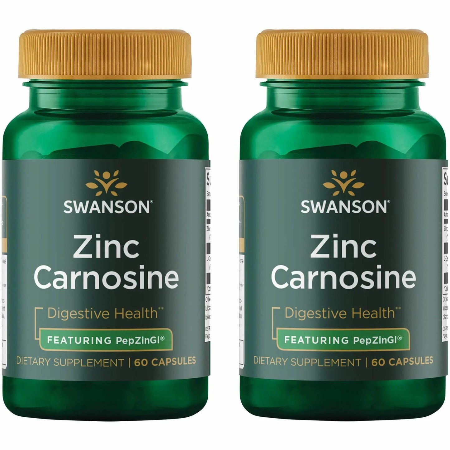 Swanson Zinc Carnosine (PepZin GI) Capsules, 120 Count