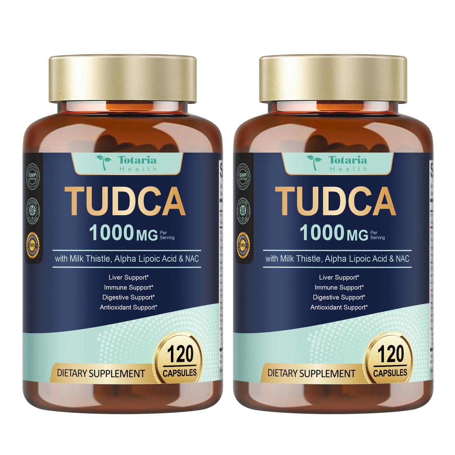 Totaria TUDCA 1000mg Liver Support Capsules, 240 Capsules
