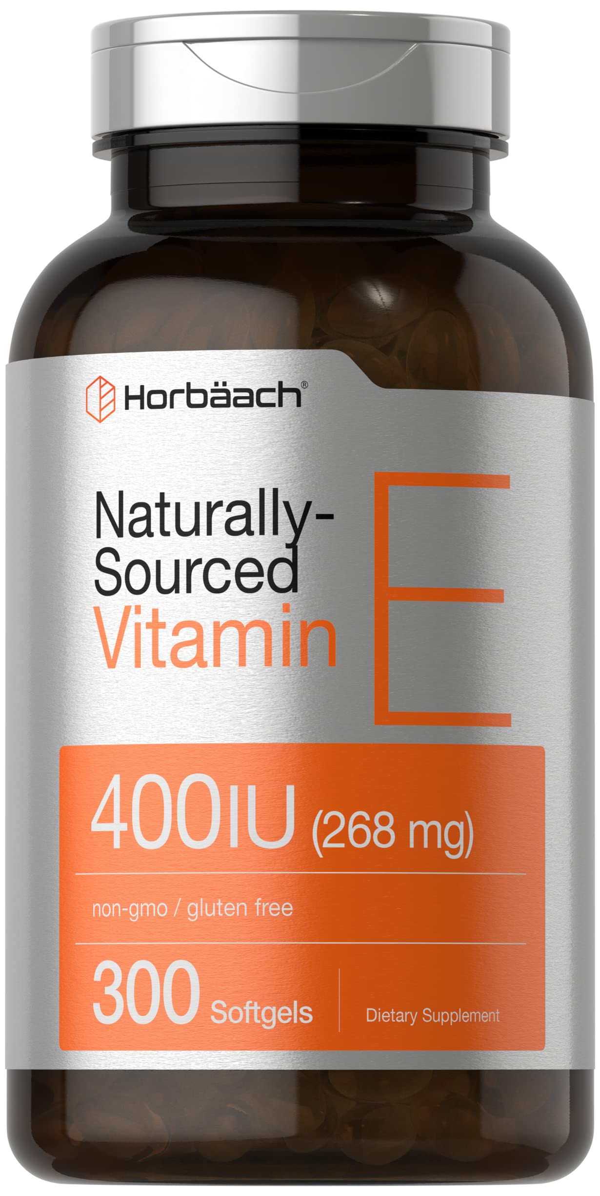 Horbäach Vitamin E Softgel 300 Count