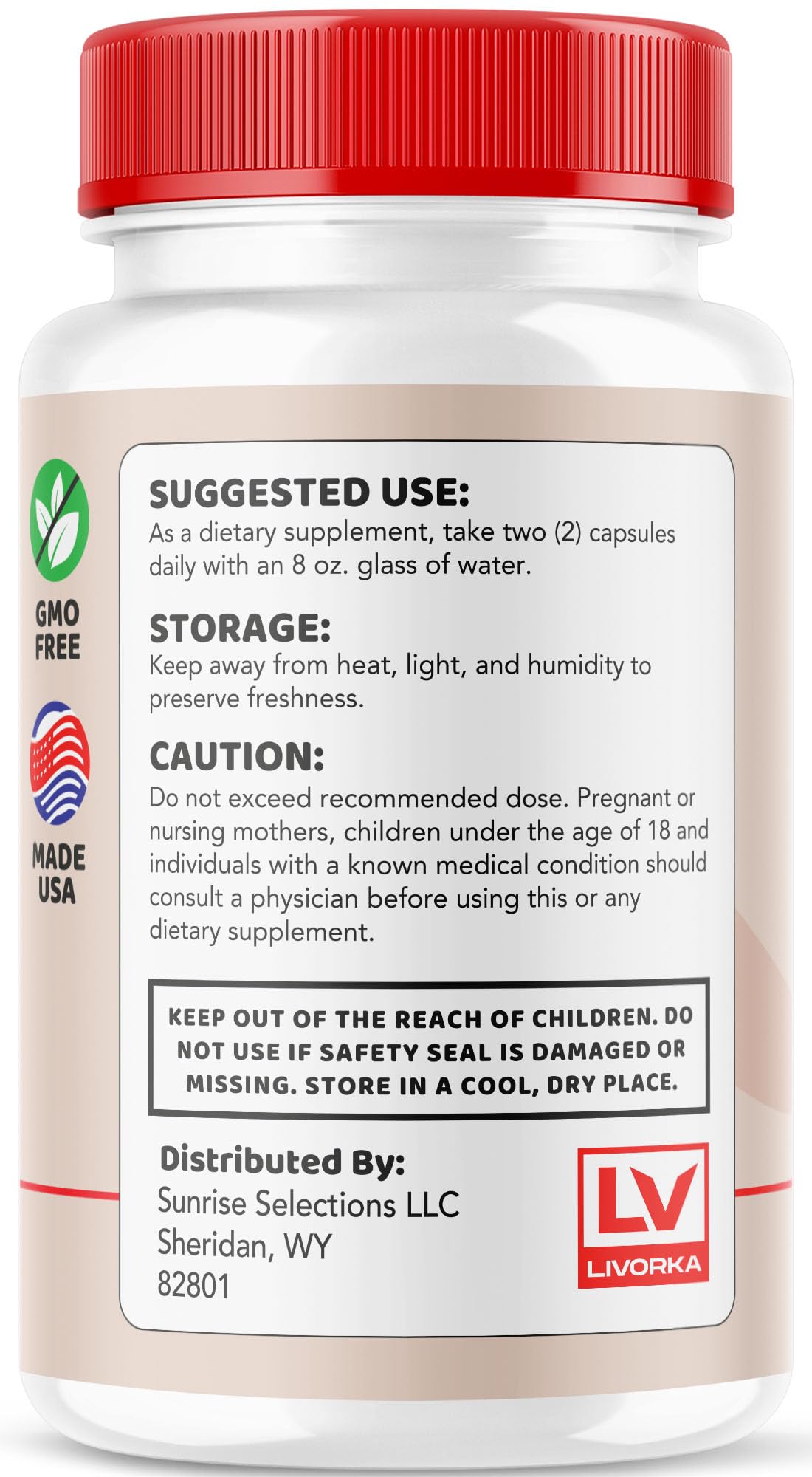 LIVORKA Glyco Reform Capsules, 60 Count