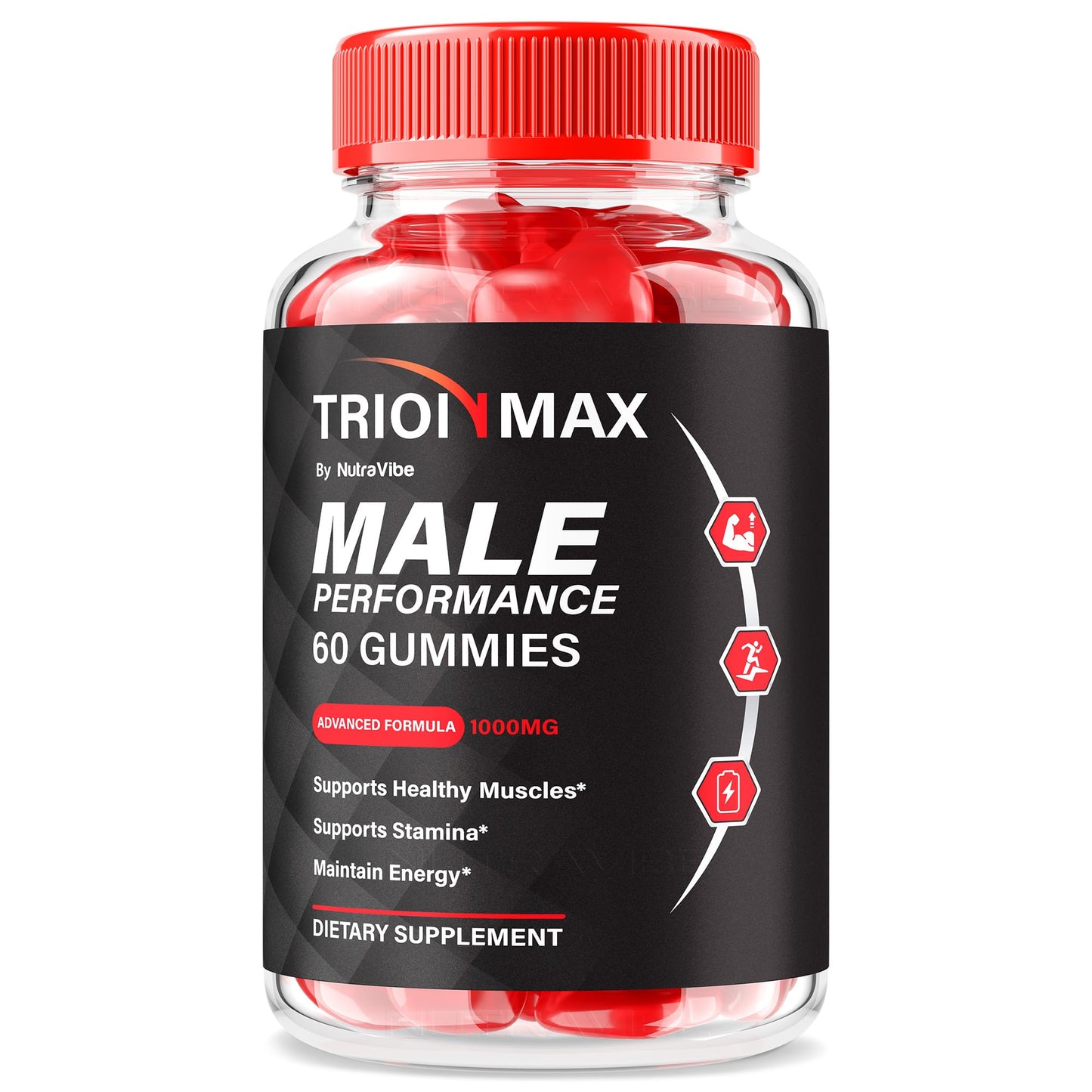 NutraVibe TrionMax Gummies, 60 Count