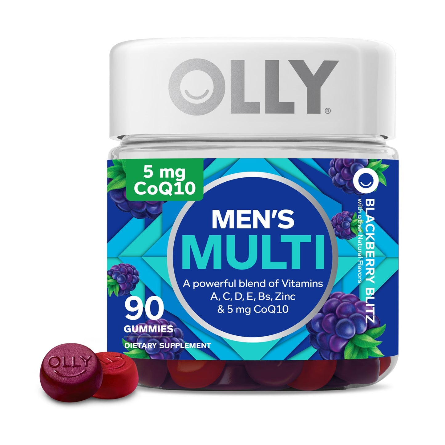 OLLY Men's Multivitamin Gummies 90 Count