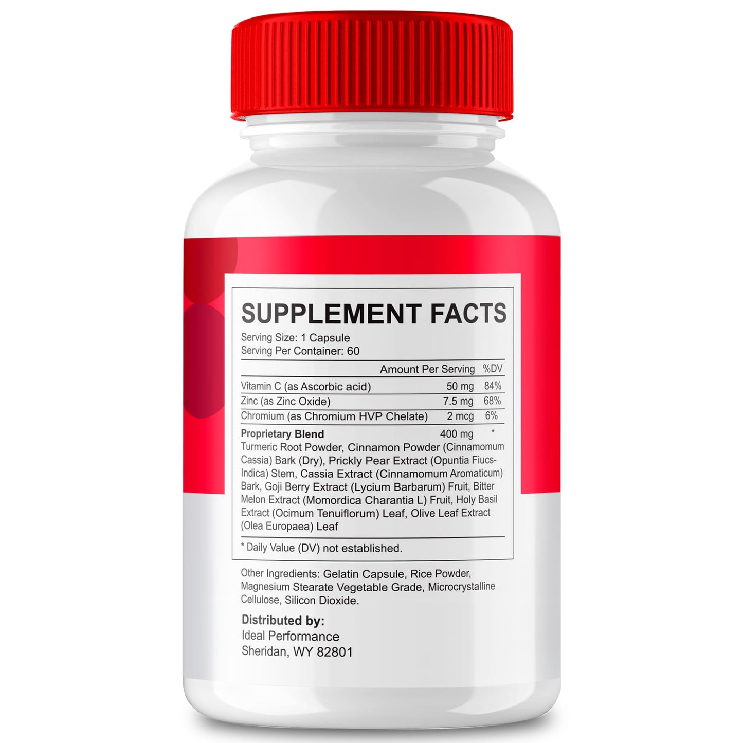 IDEAL PERFORMANCE GlucoBio Capsules, 300 Capsules
