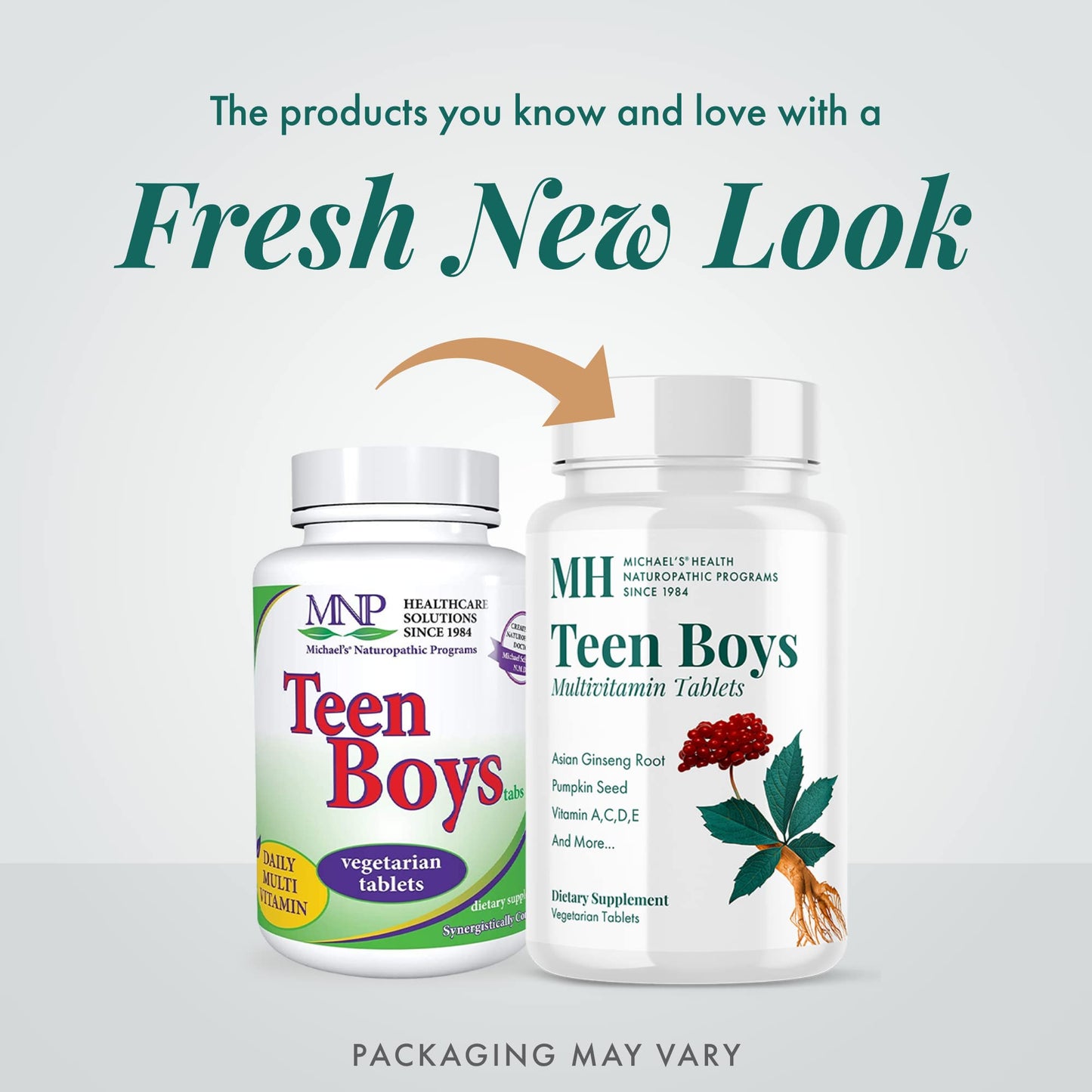 MICHAEL'S Health Naturopathic Programs Teen Boys Daily Multivitamin Supplement, 90 Tablets