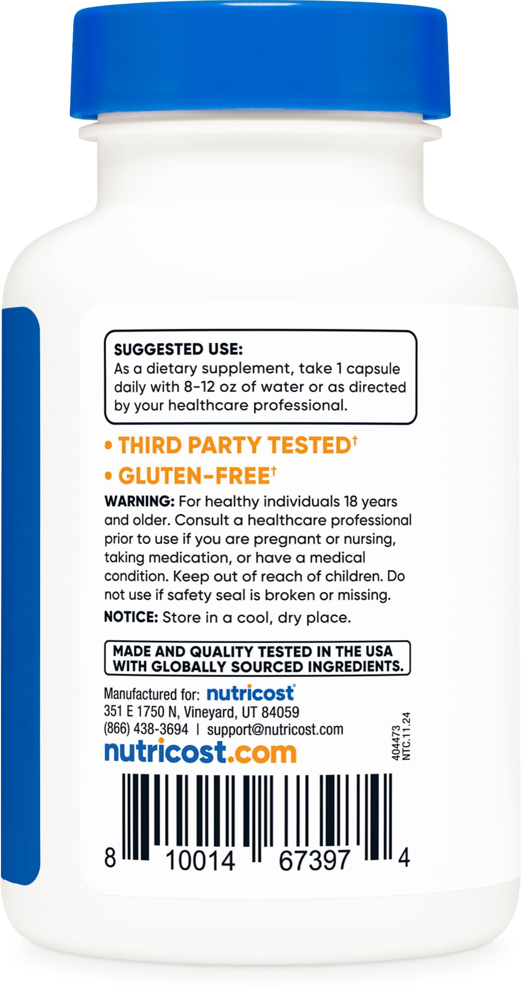 Nutricost Luteolin with Rutin Complex 100mg Capsules, 120 Count