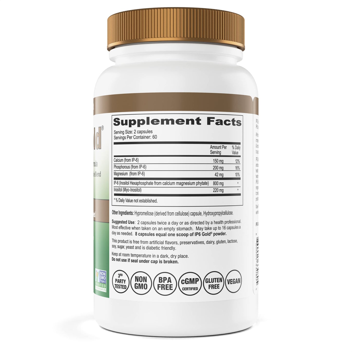 IP6 Gold Immune Support Formula Capsules 120