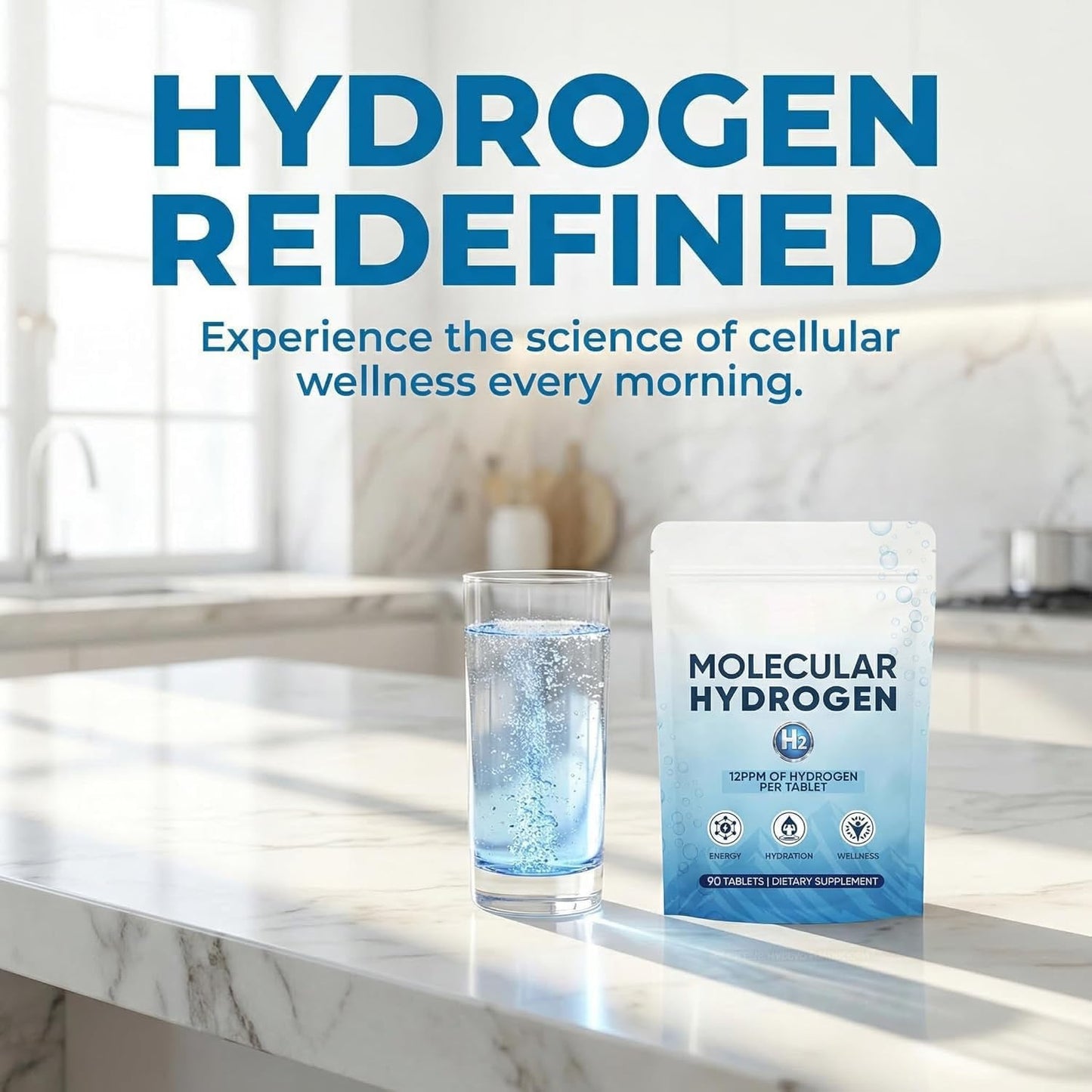 Nichalous EDENVIA Hydrogen Water 90 Tablets