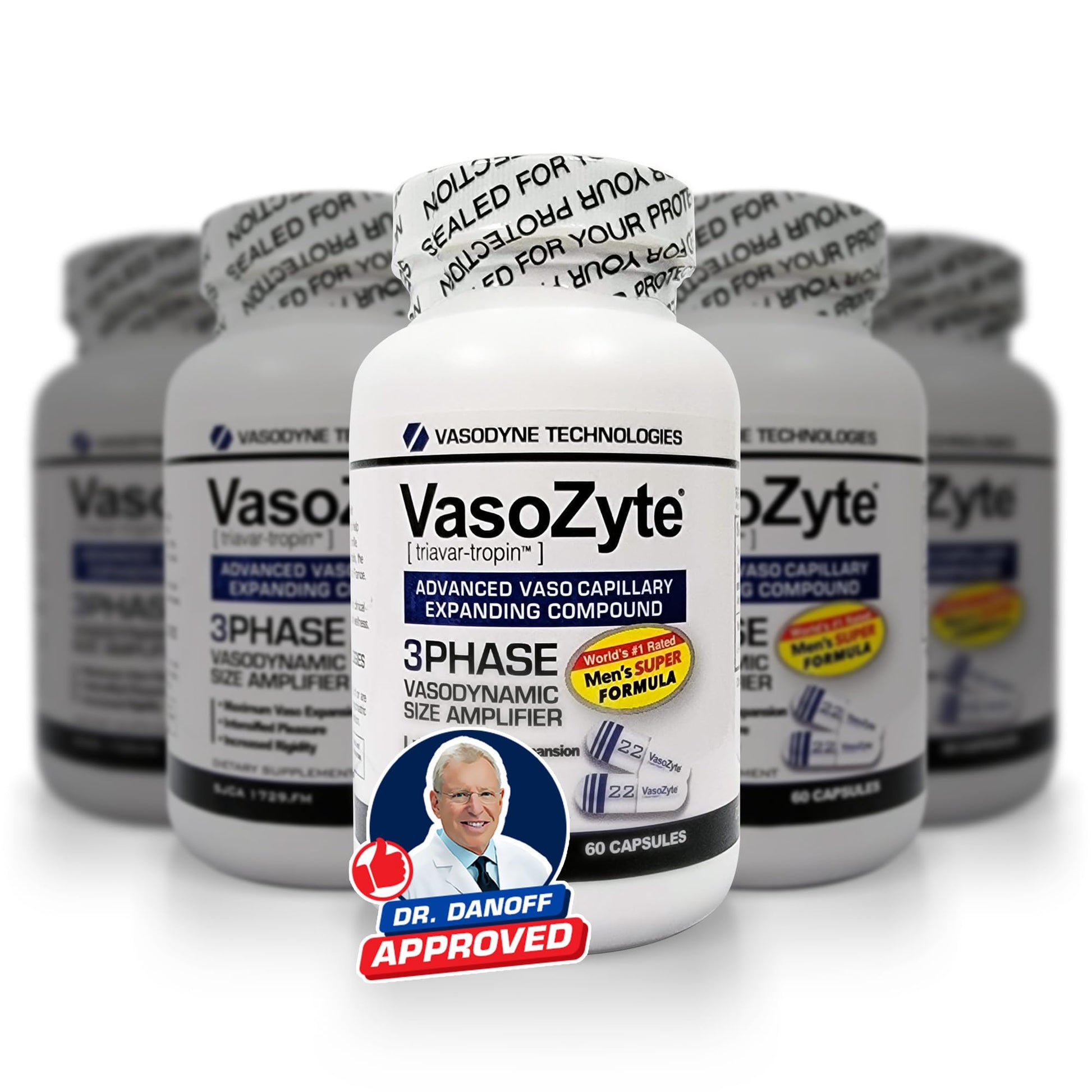 Generic VasoZyte Capsules 5 Bottles