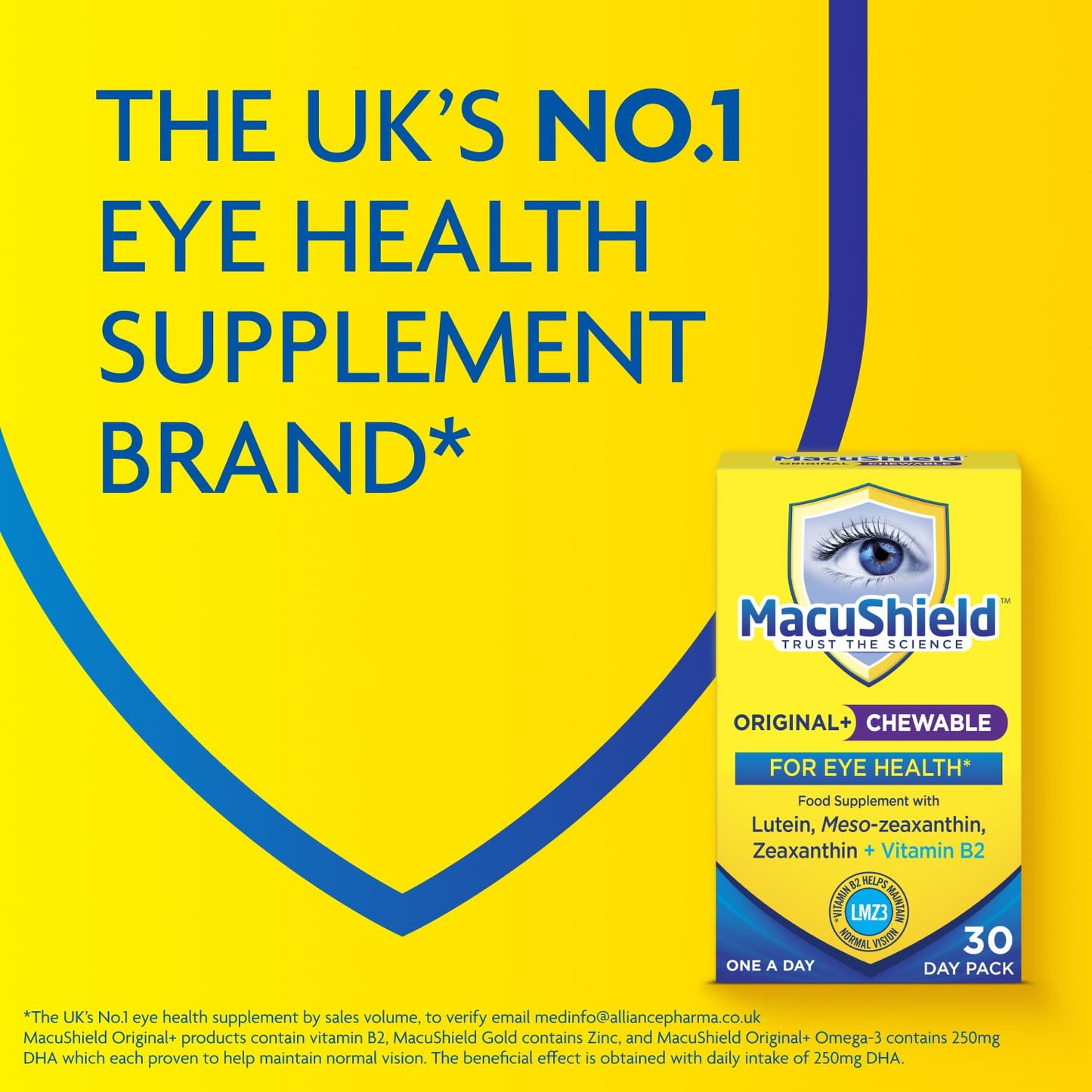 MacuShield Macushield Original Chewable 30 Tablets