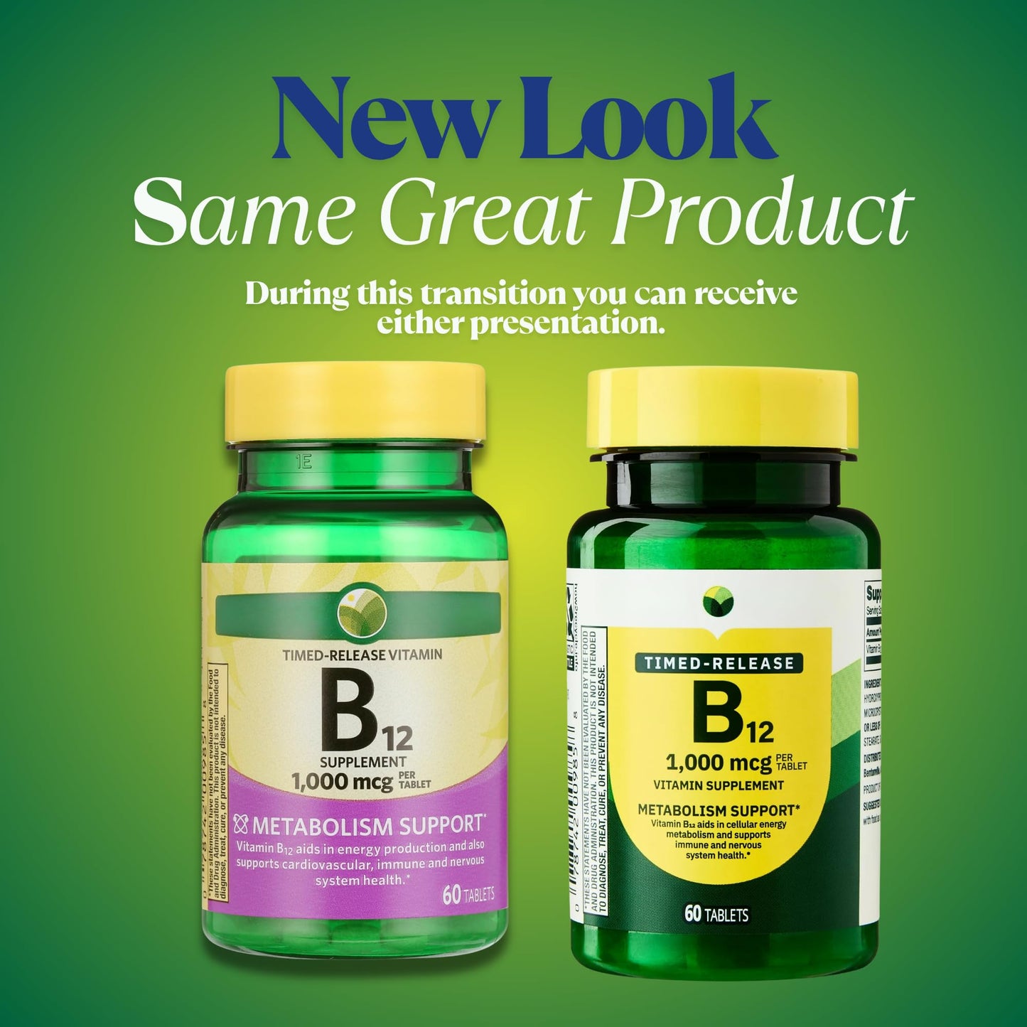 KP+ Vitamin B12 1000 mcg Timed-Release Tablet, 180 Tablets