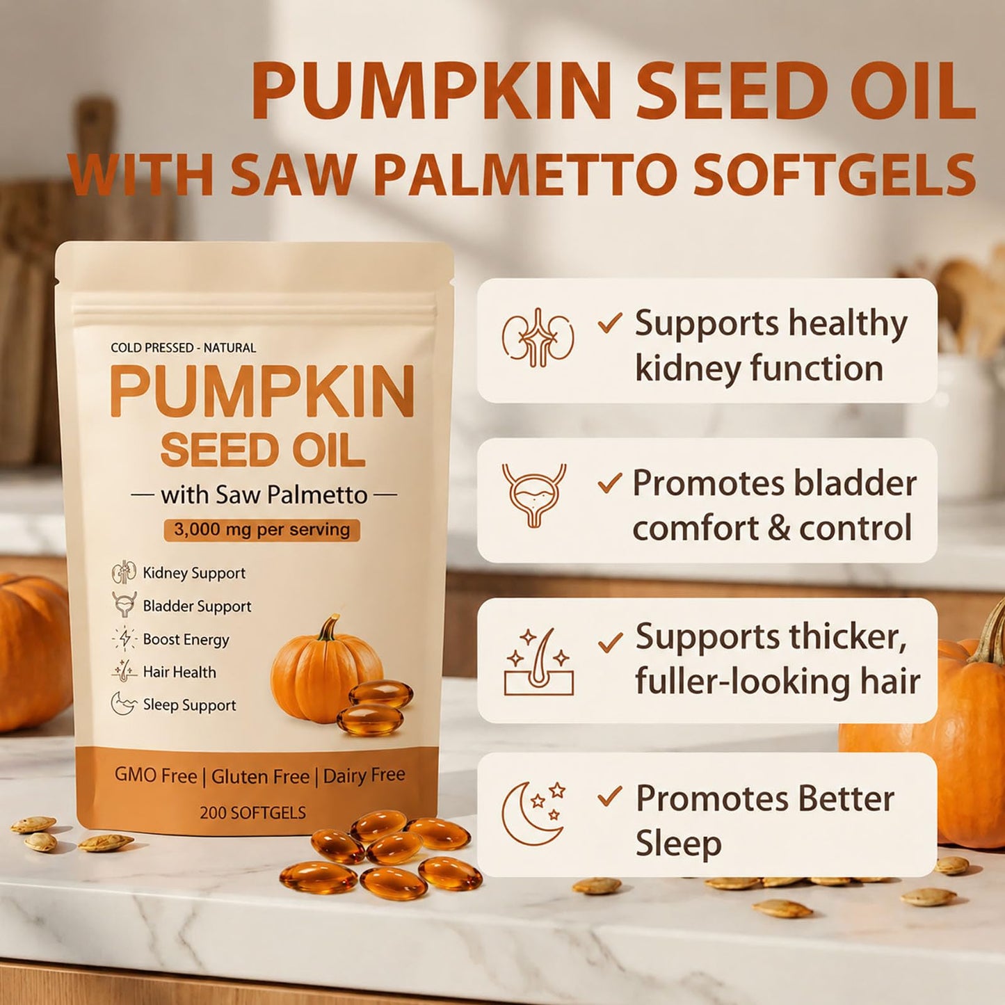 wuliao Pumpkin Seed Oil Capsule 1 Capsule