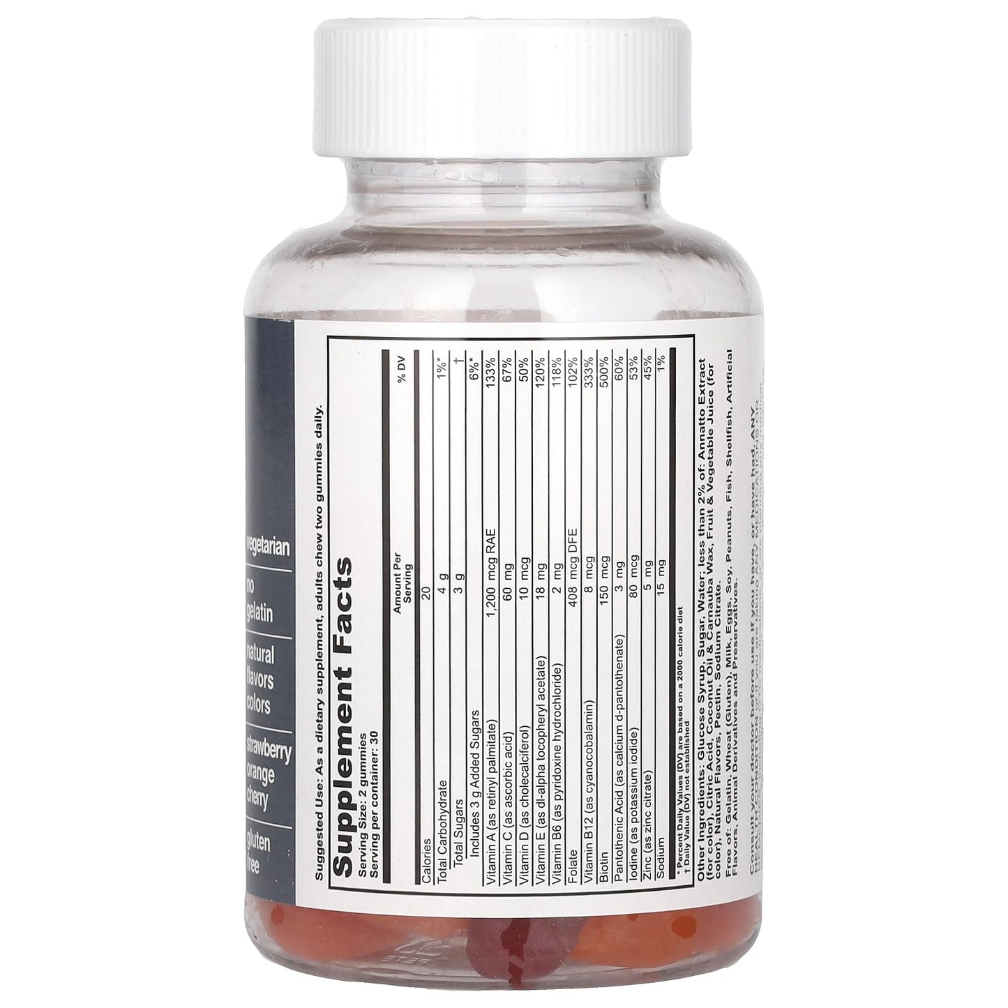 T.RQ Multi-Vitamin Gummy 60 Count