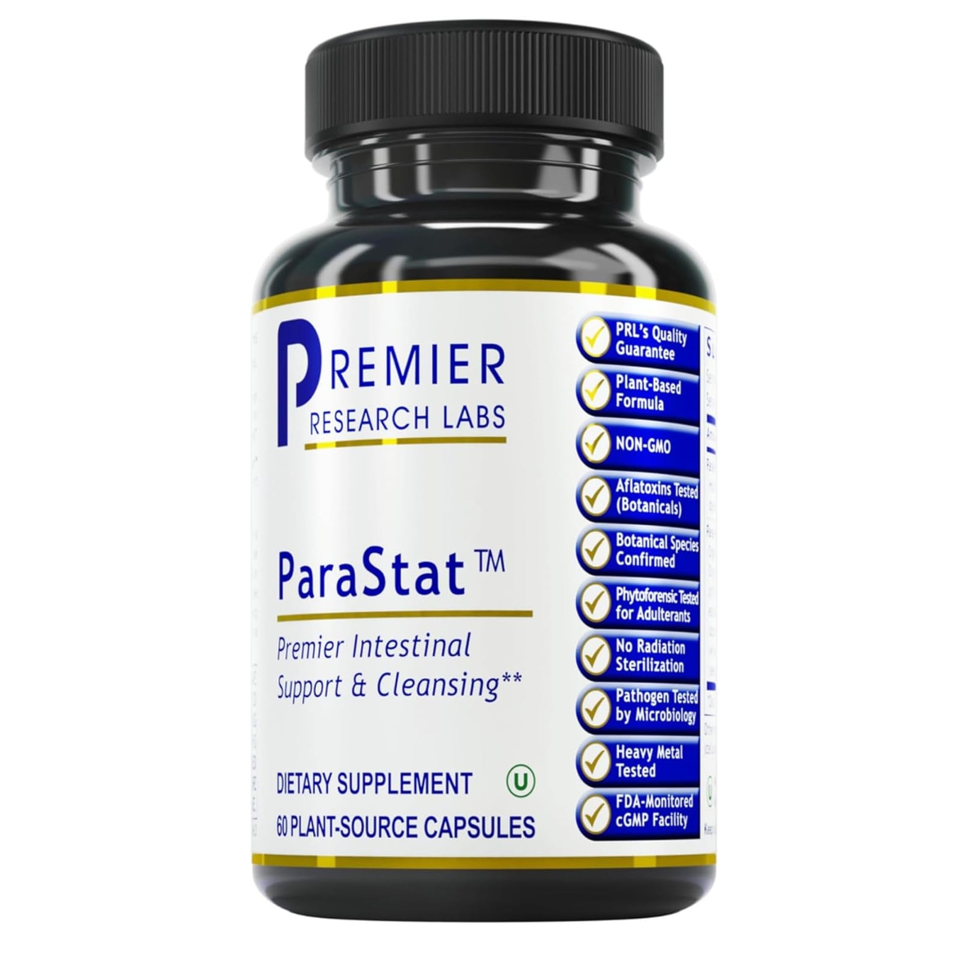 Premier Research Labs ParaStat Intestinal Cleanse 90 Capsules