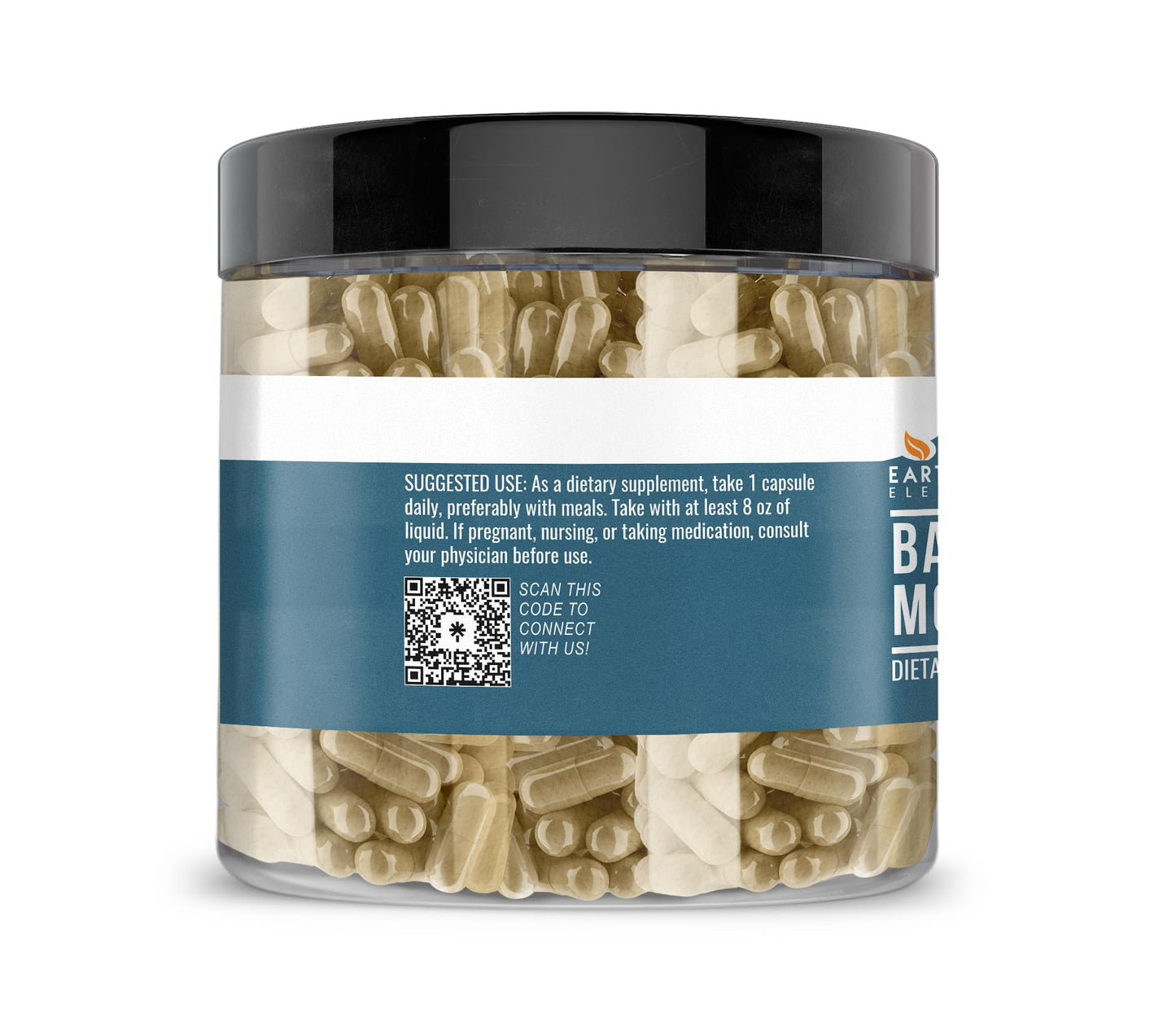 Earthborn Elements Bacopa Monnieri Capsules 200