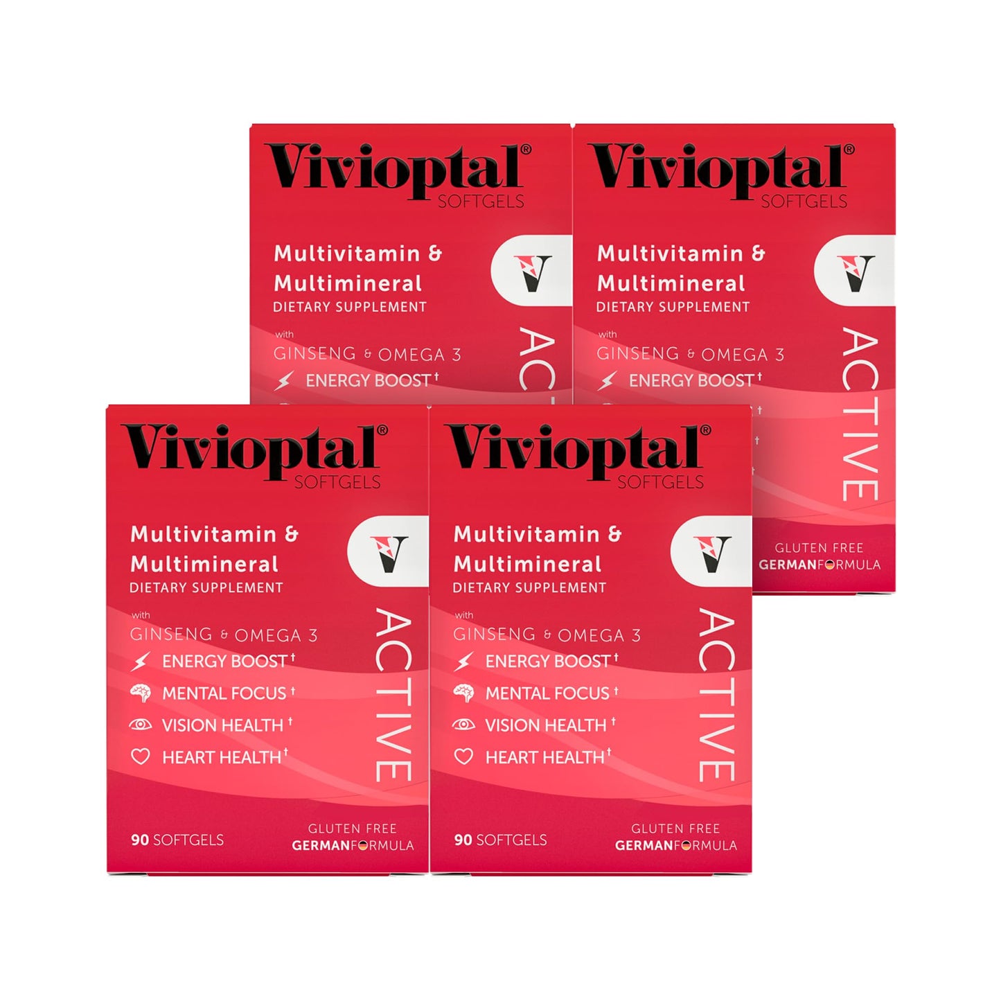 Vivioptal Vitamins Vivioptal Active Softgels 360 Count