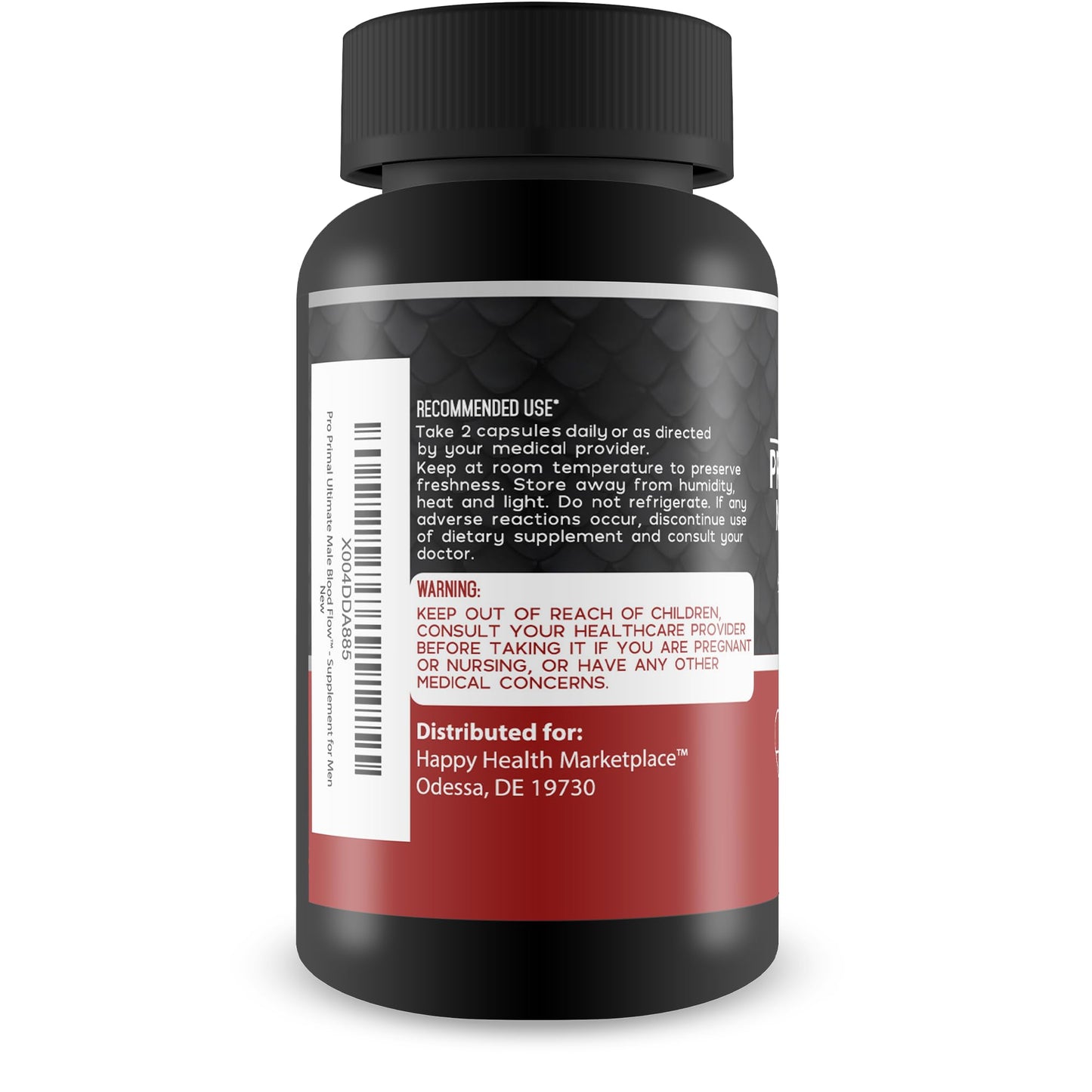 Happy Health Marketplace Pro Primal Ultimate Male Blood Flow 60 Capsules