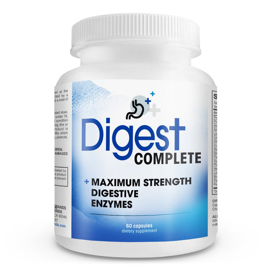 Instant Brands Digest Complete 2-in-1 Probiotic Digestive Enzymes Capsule 60 Capsules