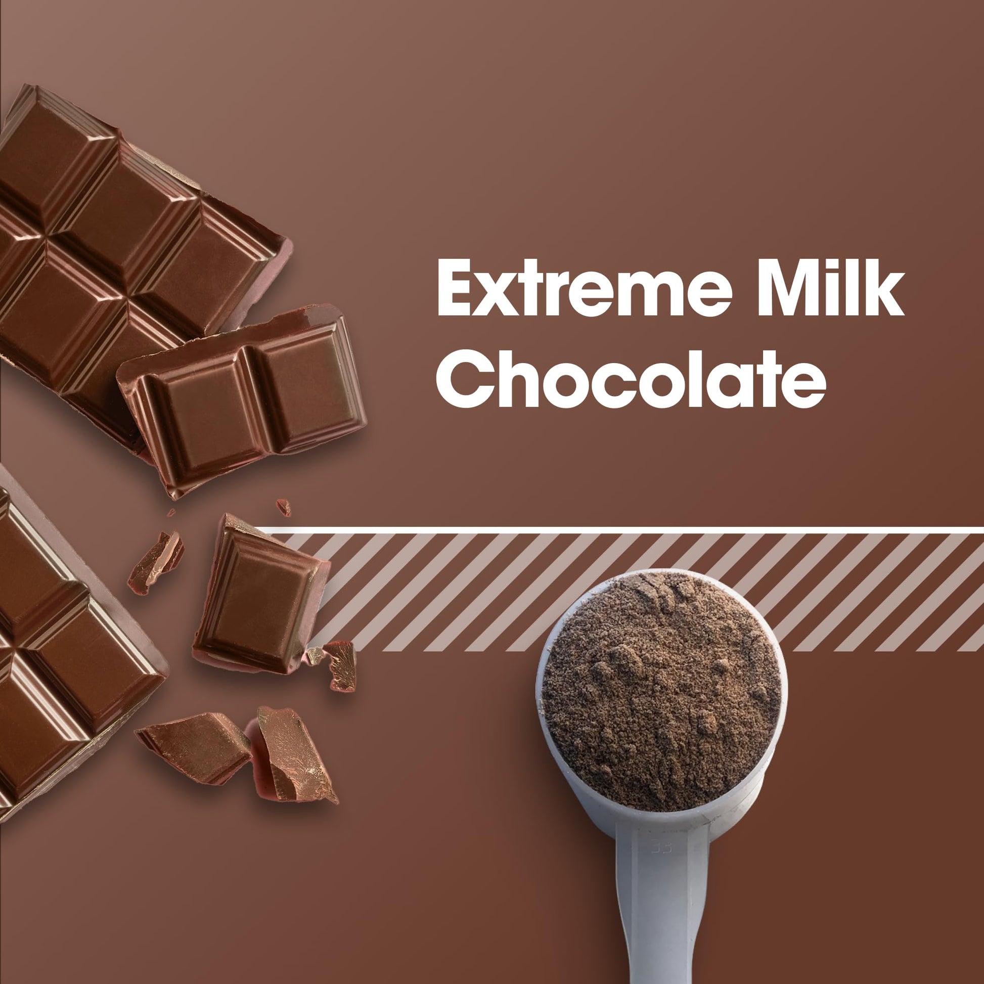 Optimum Nutrition Gold Standard 100% Whey Protein Powder, Extreme Milk Chocolate, 160 Servings