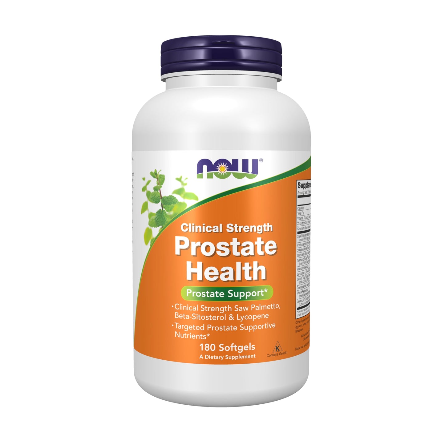 NOW Foods Clinical Strength Prostate Health Softgels 180 Count