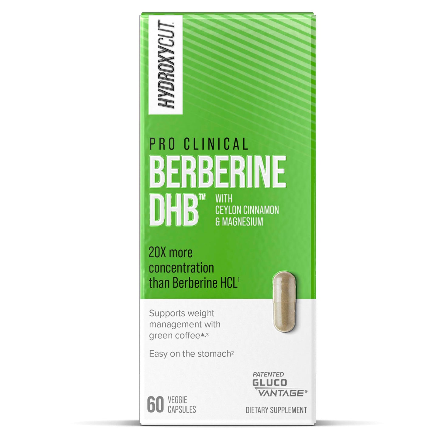 Hydroxycut Pro Clinical Berberine DHB 60 Capsules