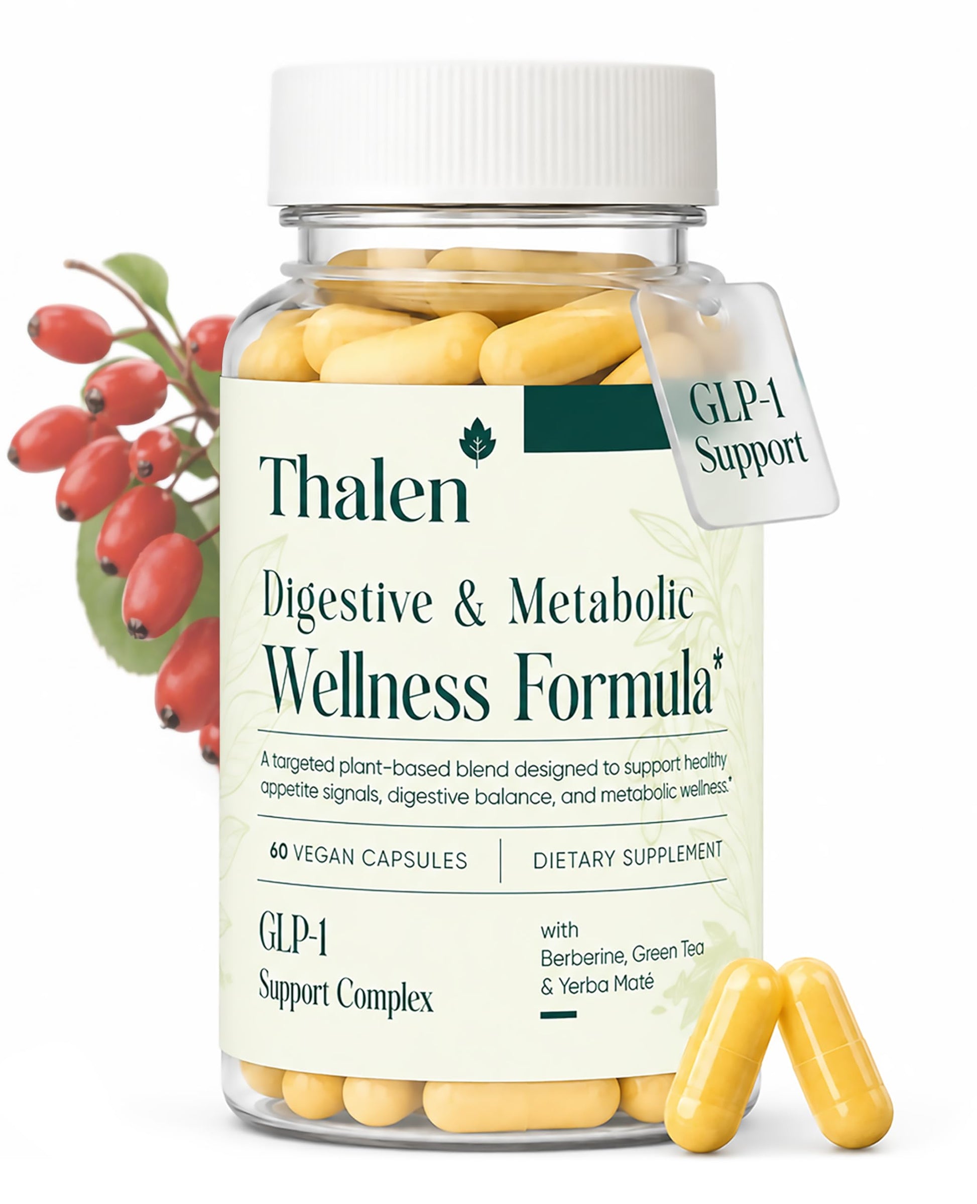THALEN GLP-1 Supplement Weight Loss – Capsule, 60 Count